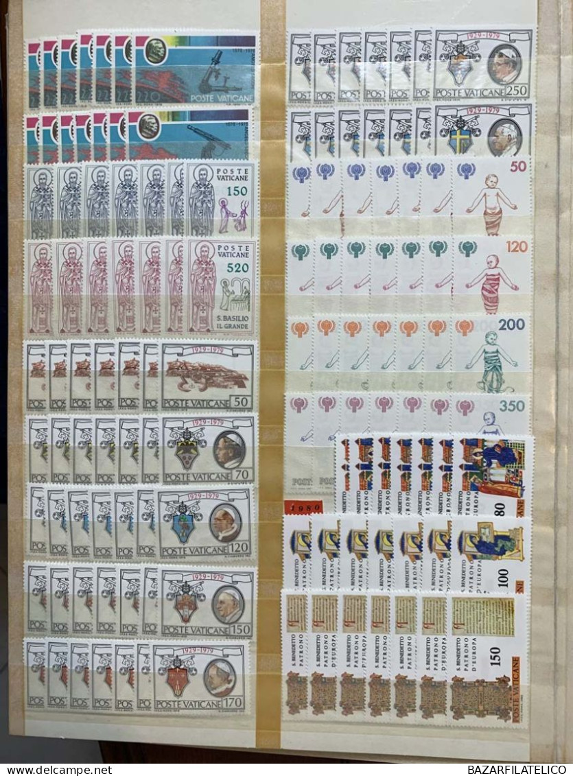 VATICANO RACCOLTA COLLEZIONE 1978 - 2006 ALTO VALORE FACCIALE G.I MNH** - Collections