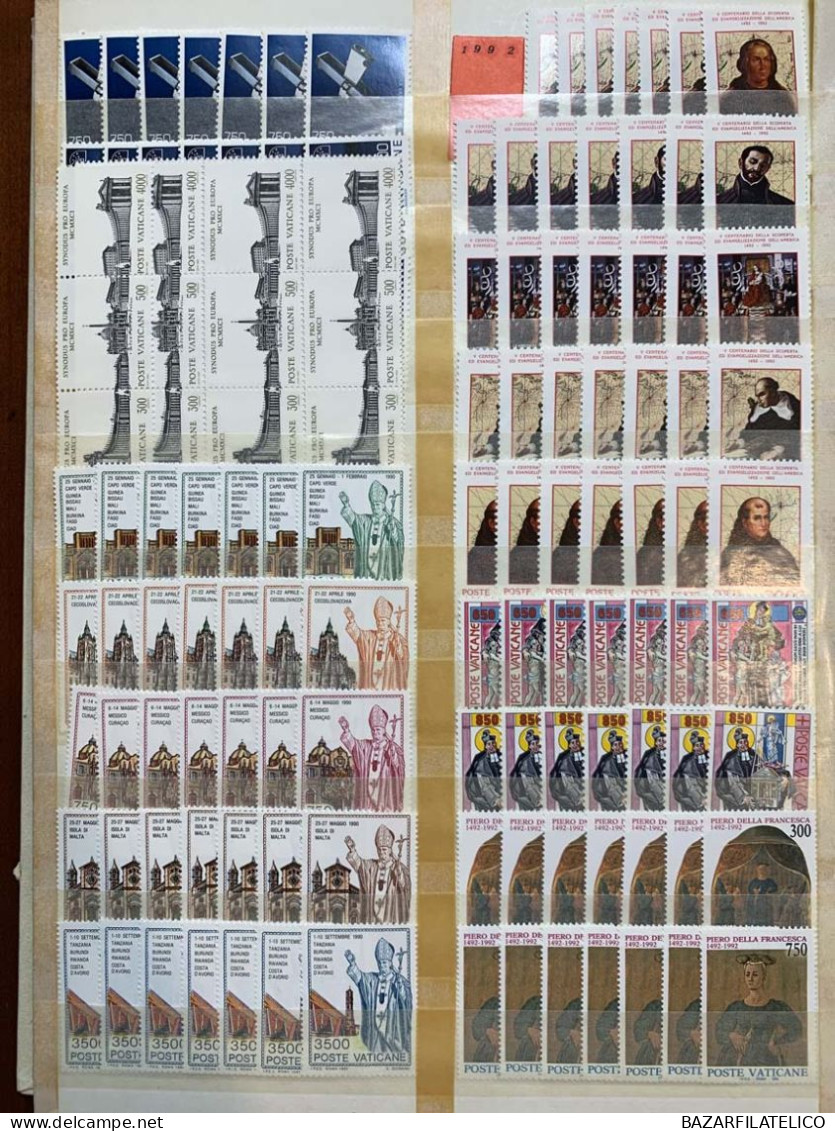 VATICANO RACCOLTA COLLEZIONE 1978 - 2006 ALTO VALORE FACCIALE G.I MNH**