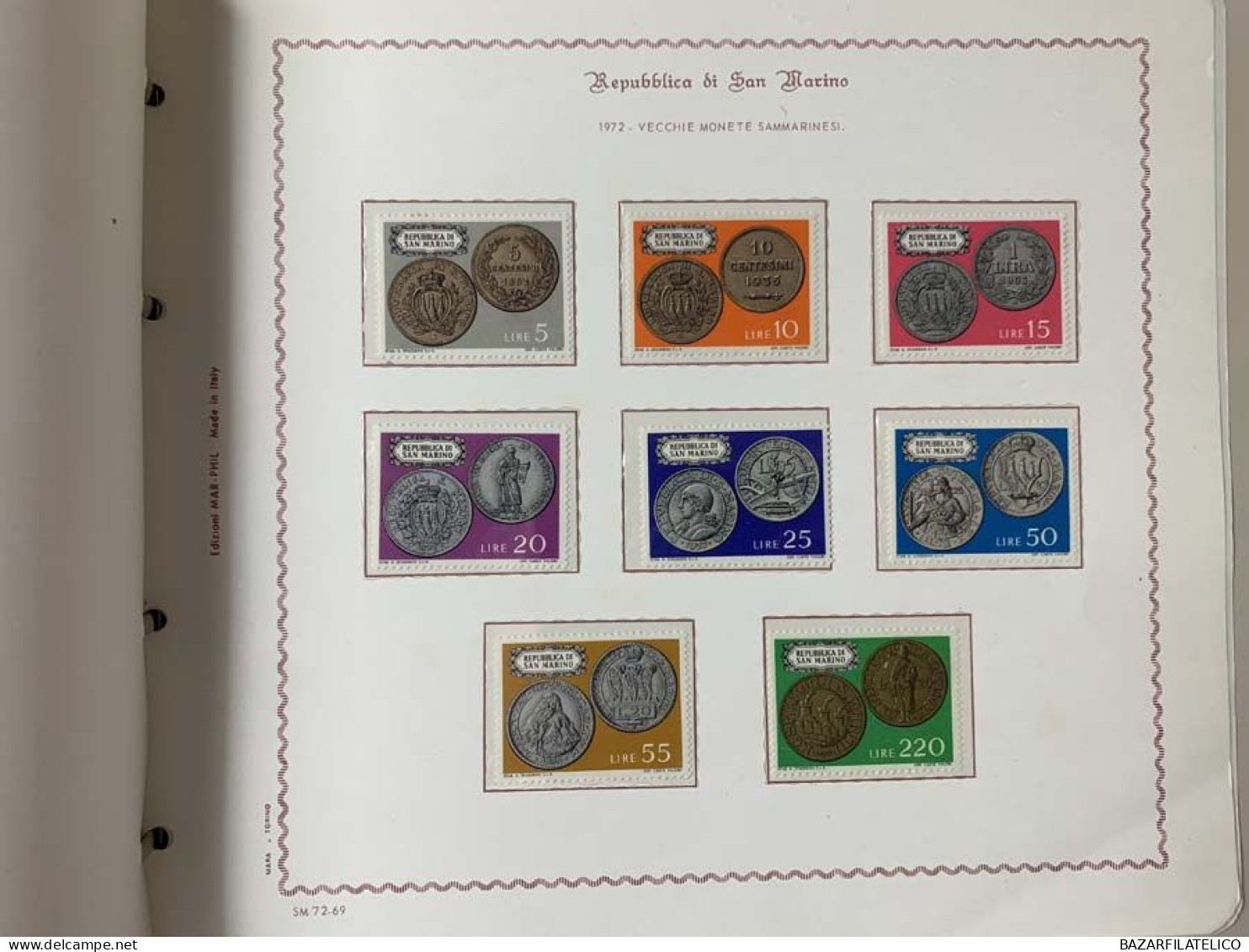 SAN MARINO COLLEZIONE DAL 1959 AL 2009 SU 4 ALBUM ROSSI G.I MNH**