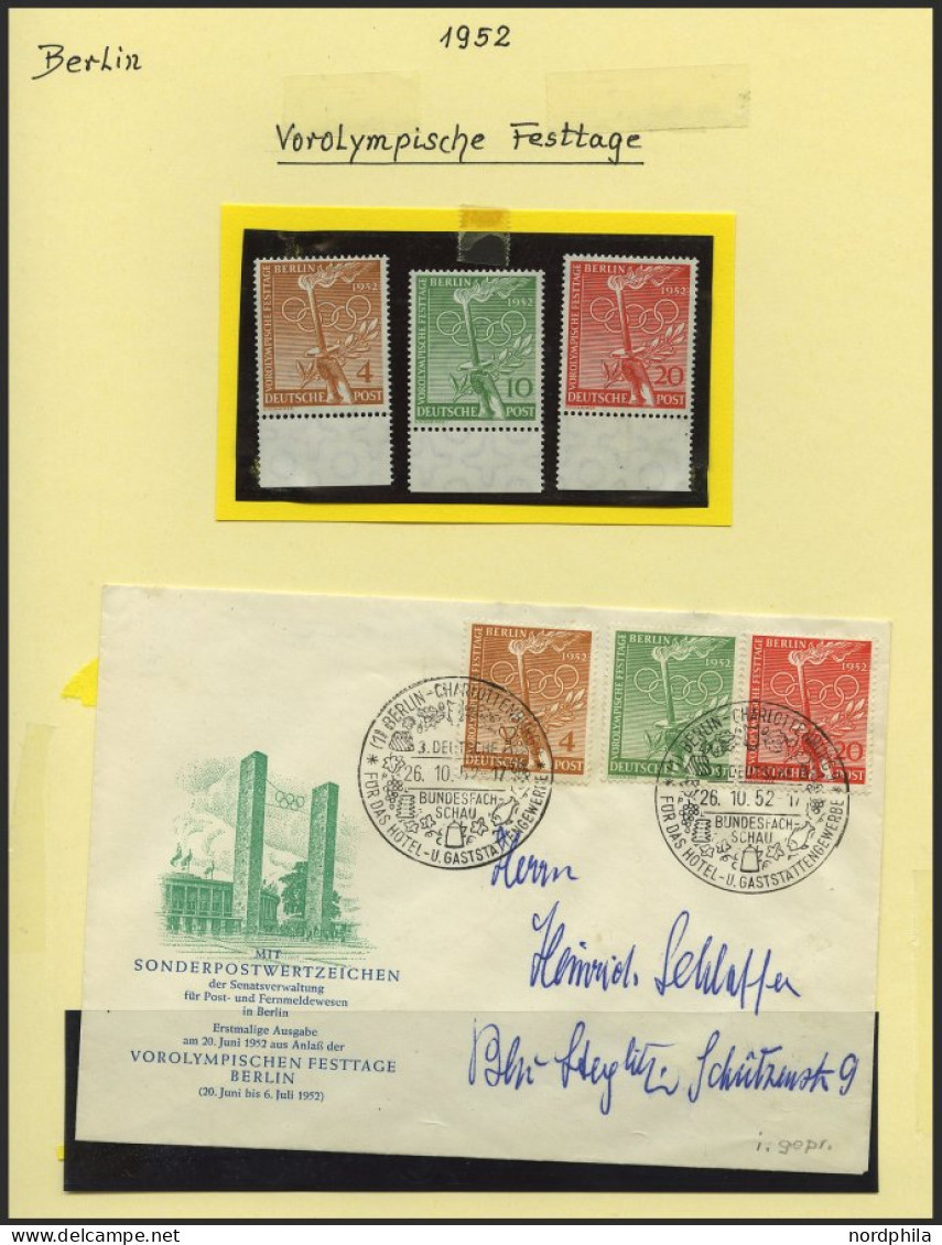 SAMMLUNGEN , BRIEF, 1960-90, Sammlung Verschiedener Sondermarken, Meist Wohlfahrt Und Jugend, Jeweils Postfrisch Und Auf - Collections