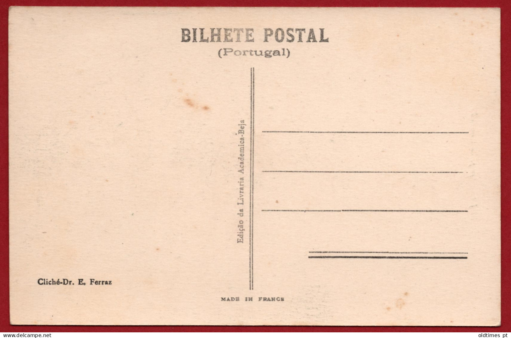 PORTUGAL - BEJA - IGREJA DA CONCEIÇÃO - 1930 PC - Beja