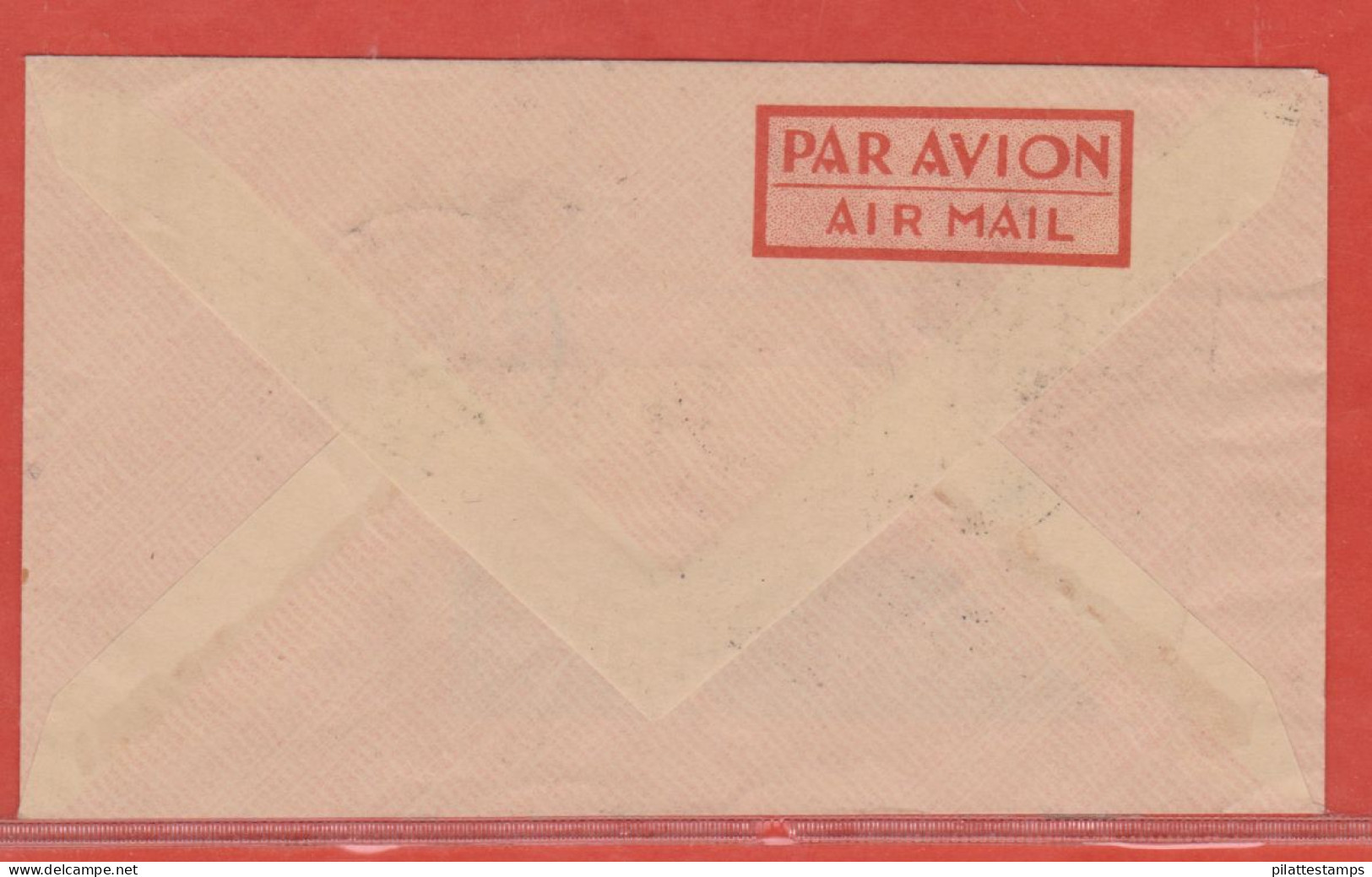 TERRES AUSTRALES LETTRE PAR AVION DE 1953 DE SAINT PAUL ET AMSTERDAM POUR PARIS - ...-1955 Préphilatélie