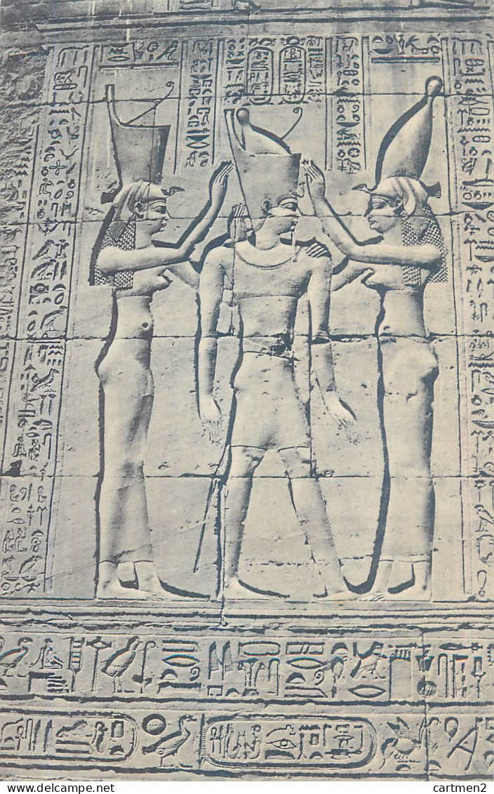 LOT 28 CPA : ALEXANDRIA SAQQARA EDFU PYRAMIDS GIZA SPHINX HELIOPOLIS THEBES NUBIA ESNEH LUXOR EGYPT EGYPTE EGYPTOLOGY - Verzamelingen & Kavels