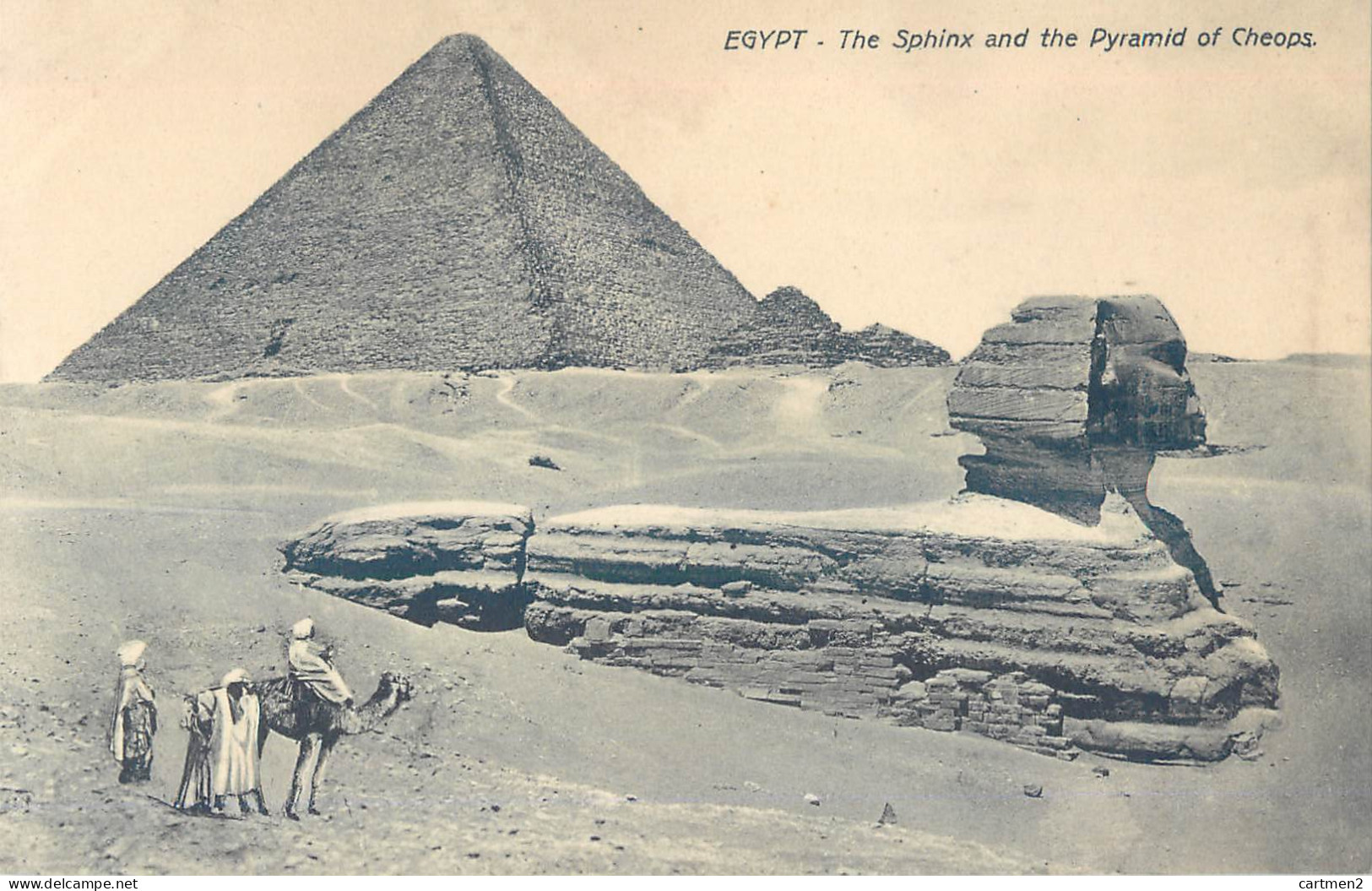 LOT 28 CPA : ALEXANDRIA SAQQARA EDFU PYRAMIDS GIZA SPHINX HELIOPOLIS THEBES NUBIA ESNEH LUXOR EGYPT EGYPTE EGYPTOLOGY