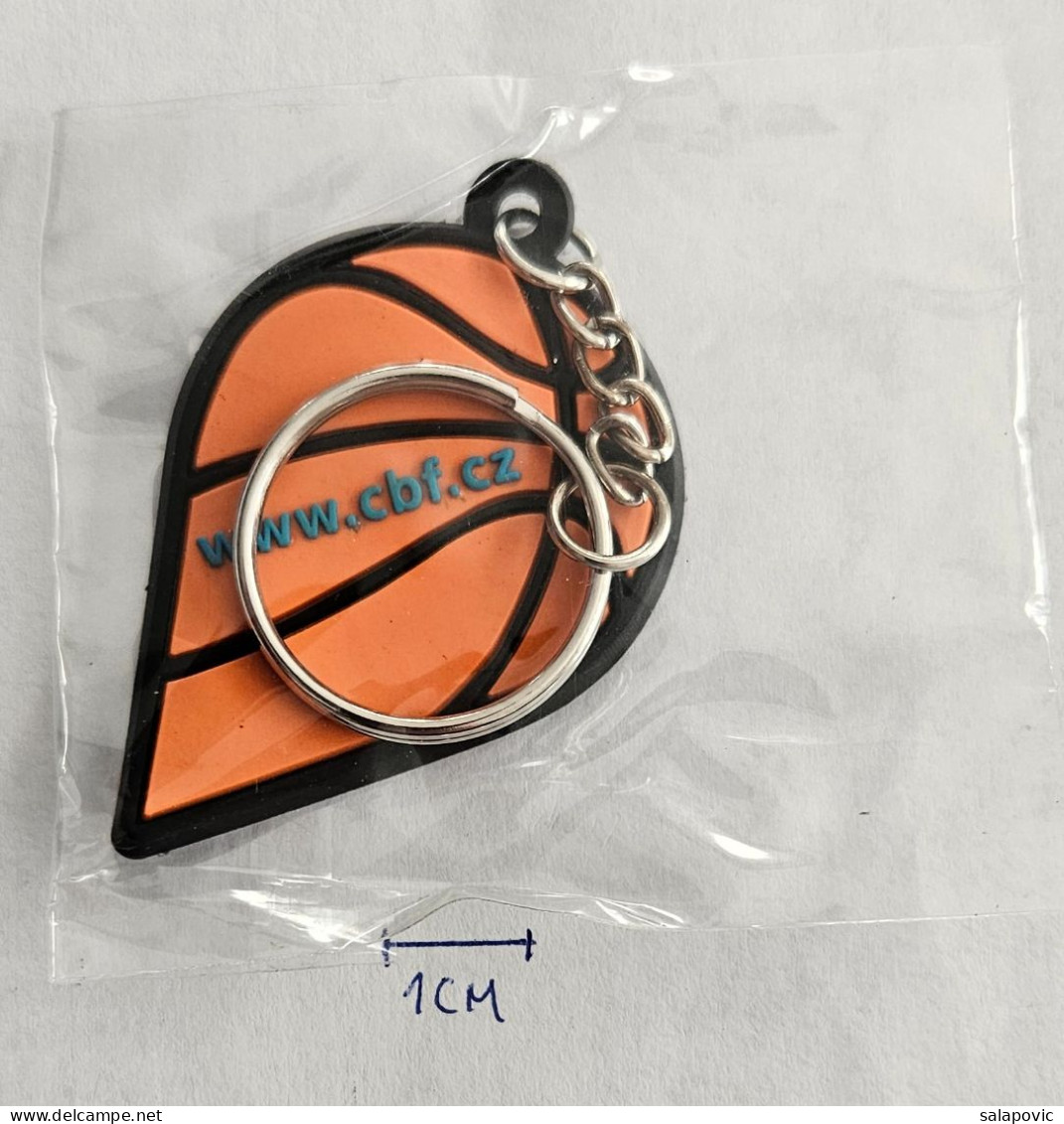 Czech Republic Basketball Federation Association Pendant Keyring  PRIV-1/1 - Habillement, Souvenirs & Autres