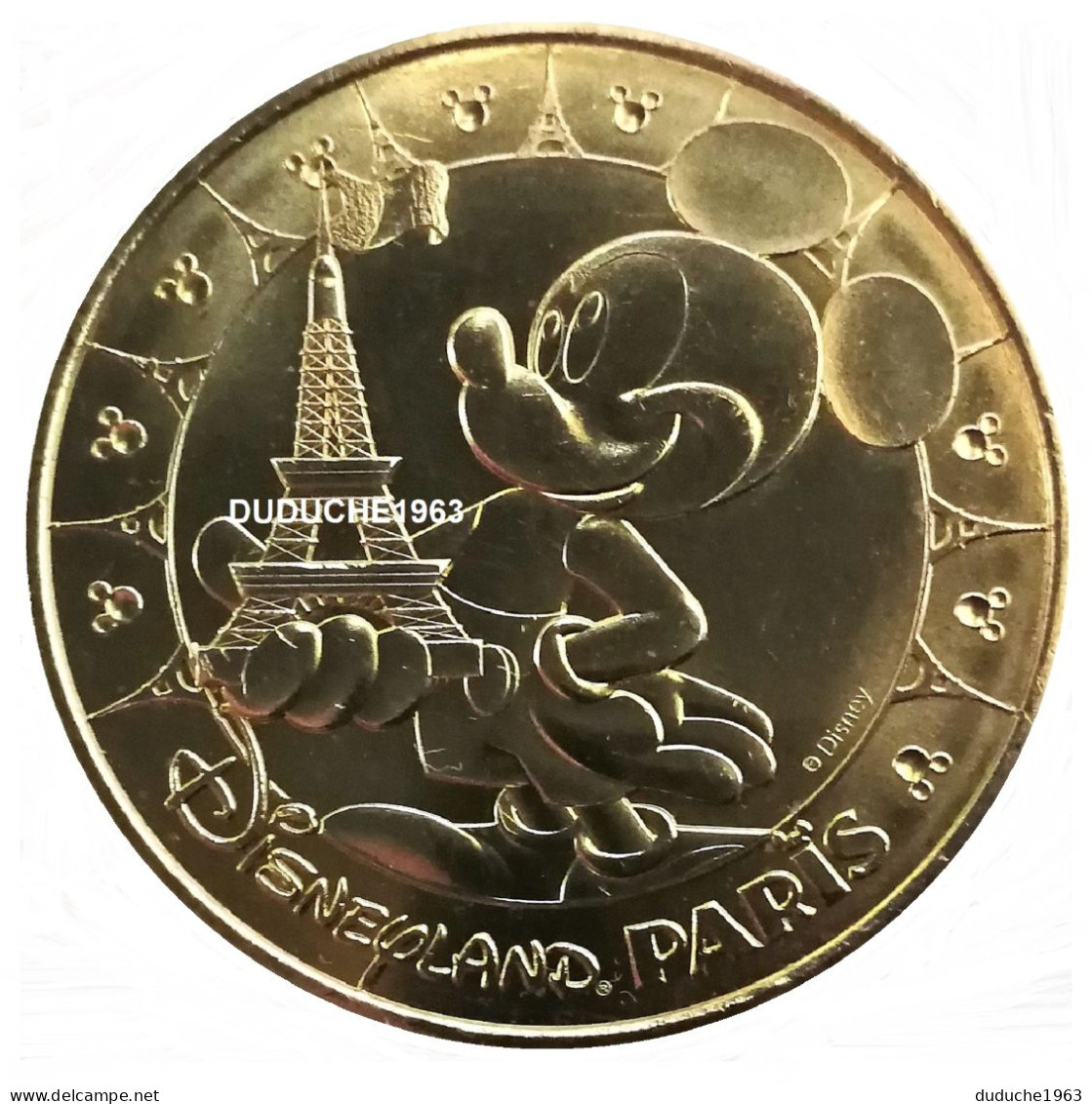 Monnaie De Paris 77. Disneyland 33 - Mickey Tour Eiffel 2015 - 2015