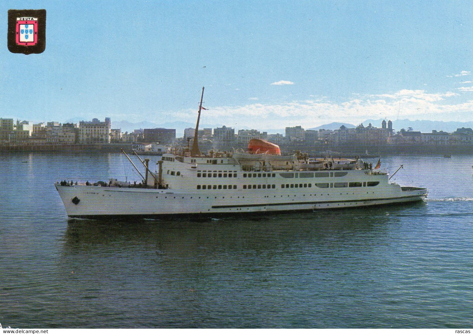 CPM - M - ESPAGNE - CEUTA - TRANSBORDEUR VICTORIA - Ceuta