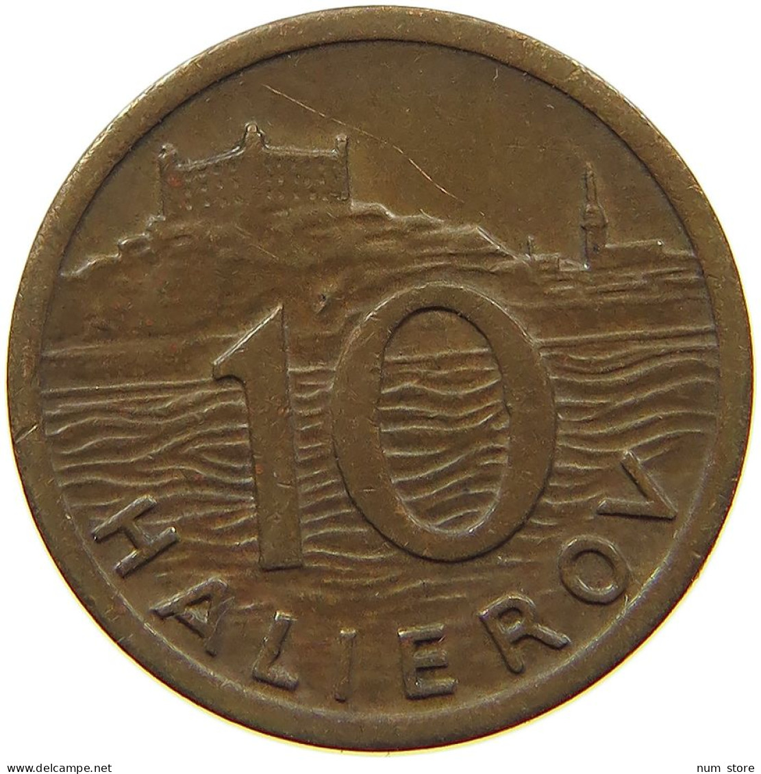 SLOVAKIA 10 HALIEROV 1939  #s079 0057 - Slovénie