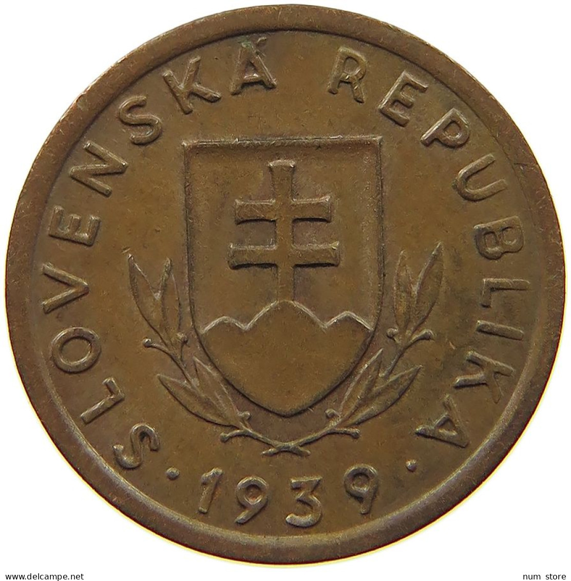 SLOVAKIA 10 HALIEROV 1939  #s079 0025 - Slovaquie