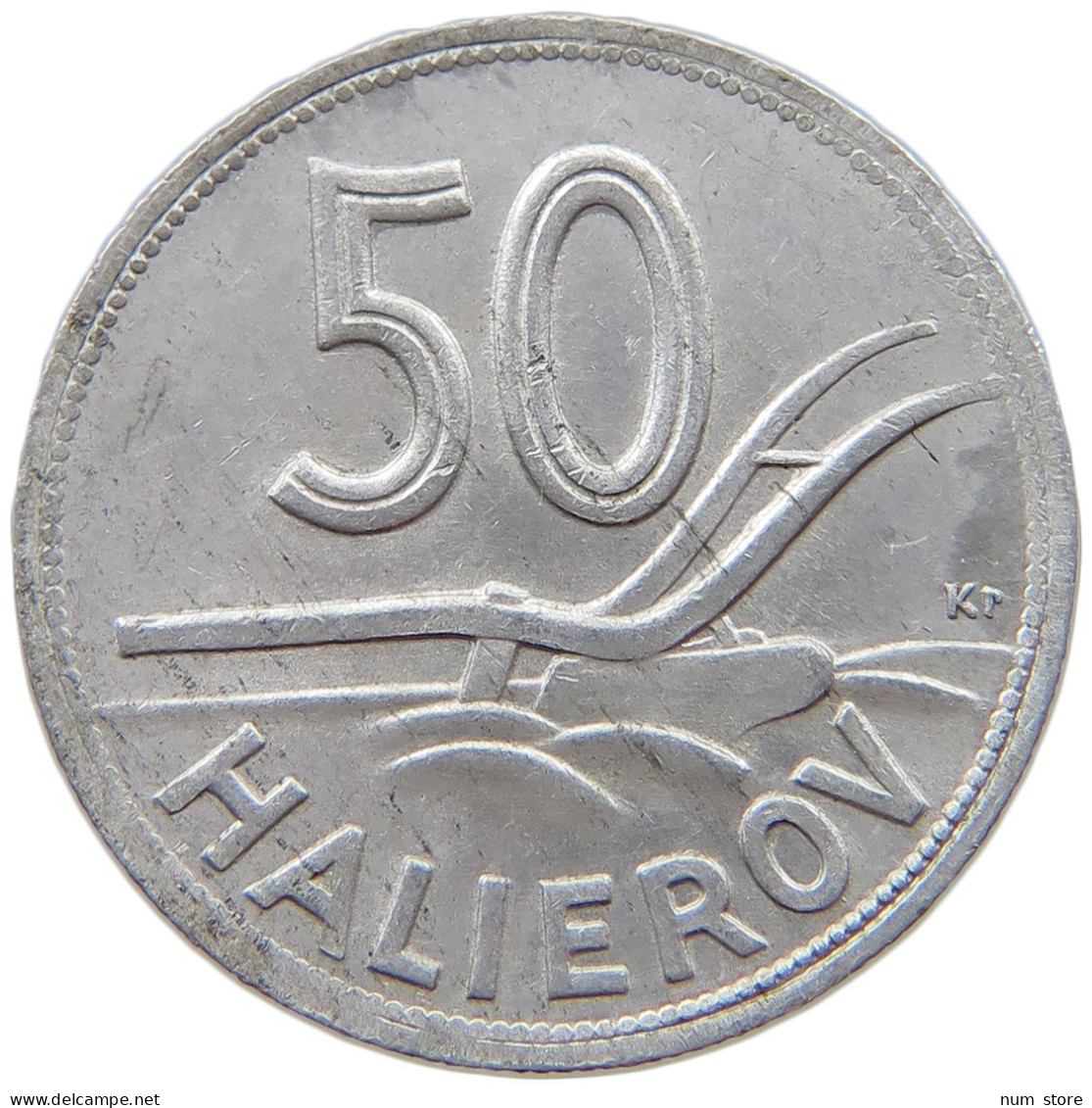 SLOVAKIA 50 HALIEROV 1943  #s074 0173 - Eslovaquia