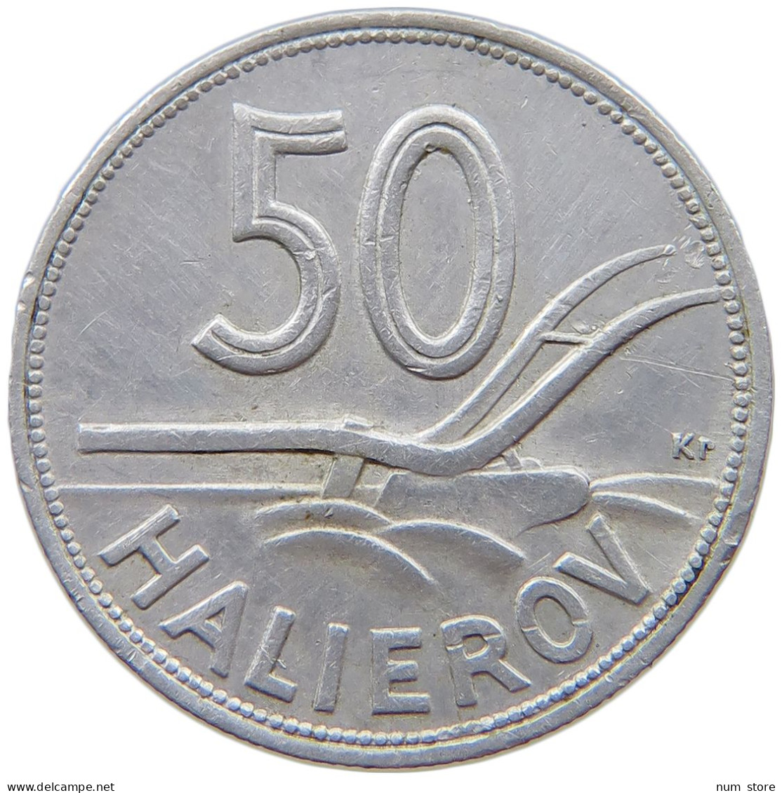 SLOVAKIA 50 HALIEROV 1943  #s074 0171 - Slowakei