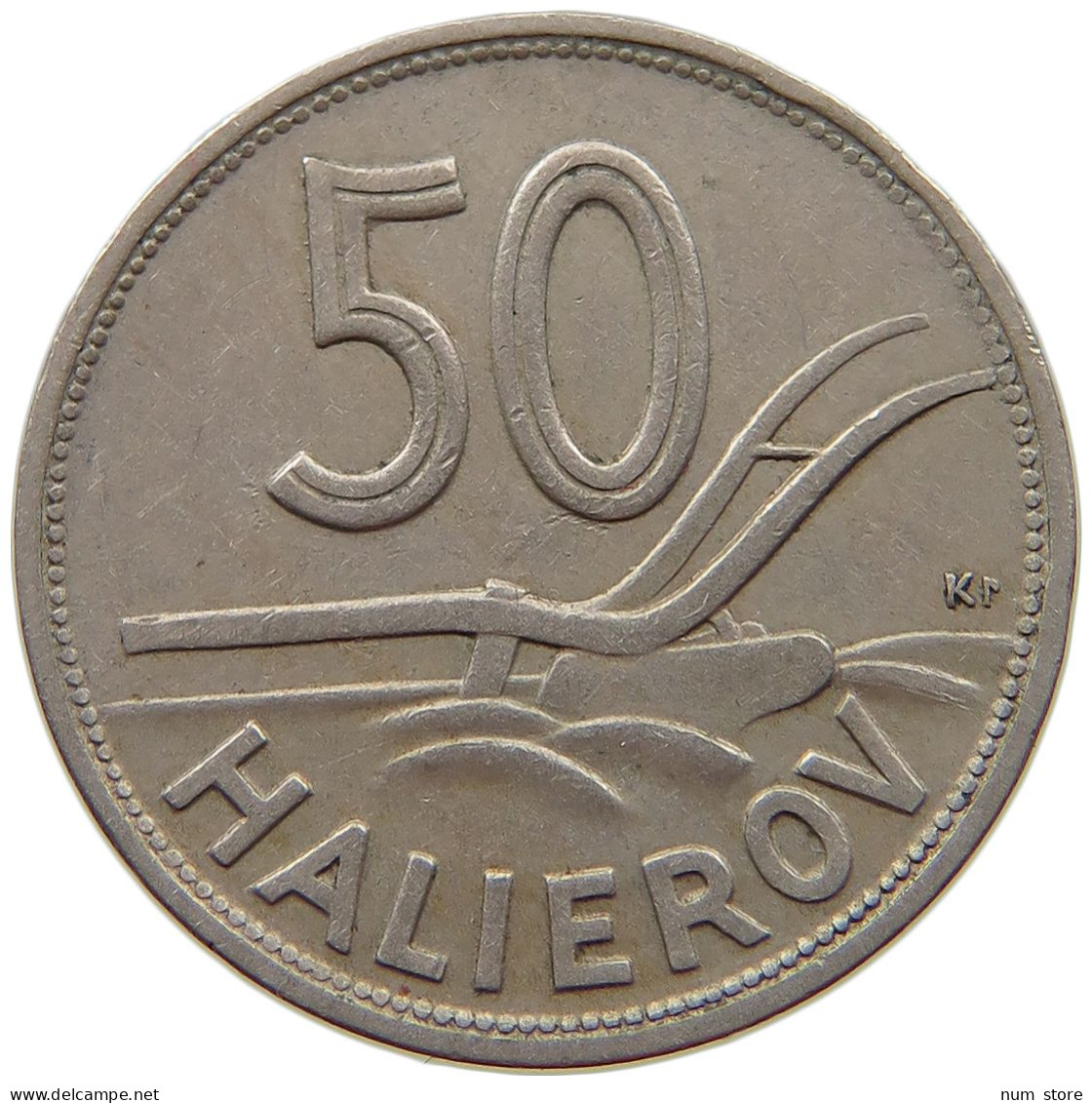 SLOVAKIA 50 HALIEROV 1941  #s067 0895 - Slowakije