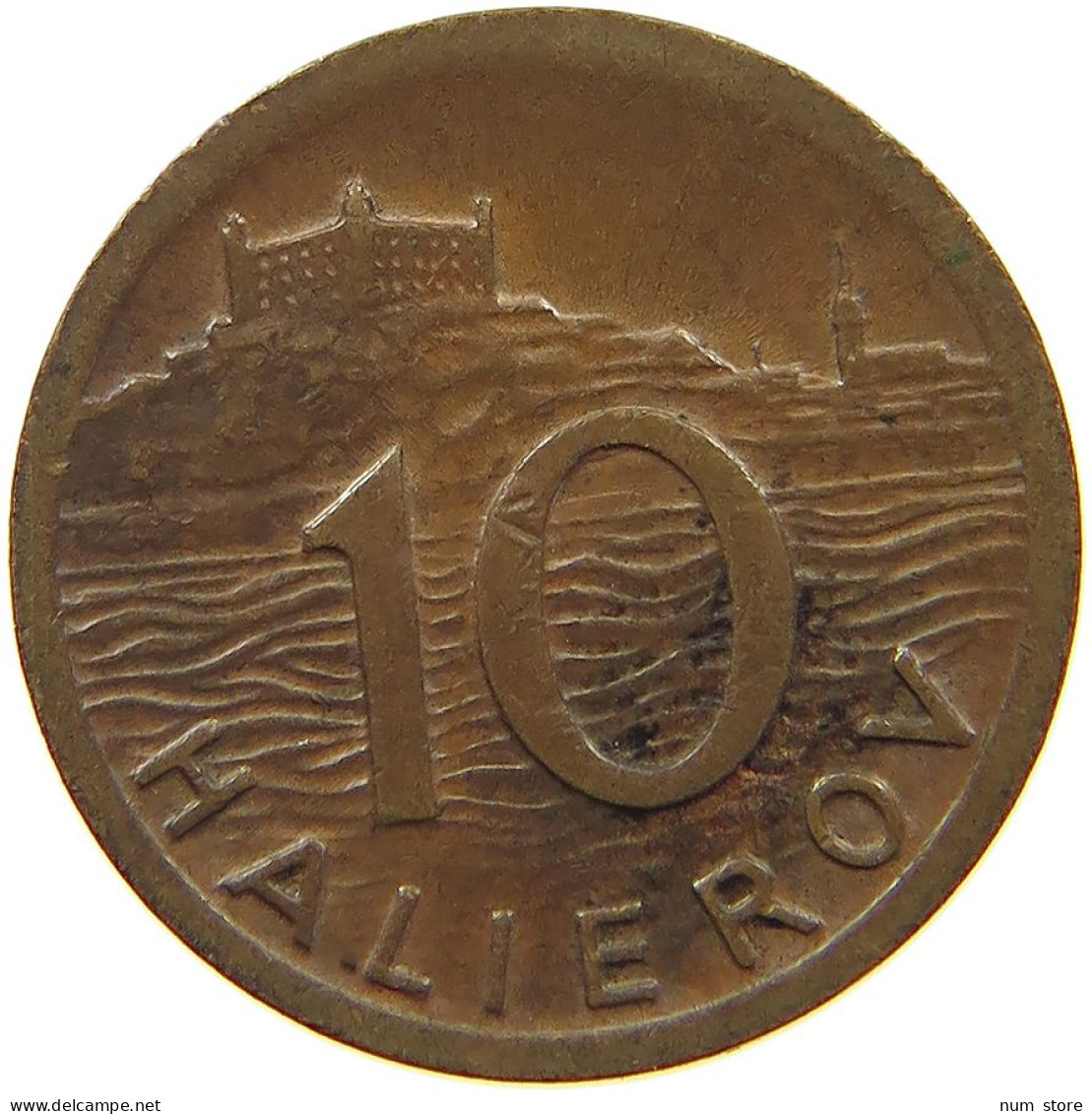 SLOVAKIA 10 HALIEROV 1939  #c022 0681 - Slowakei