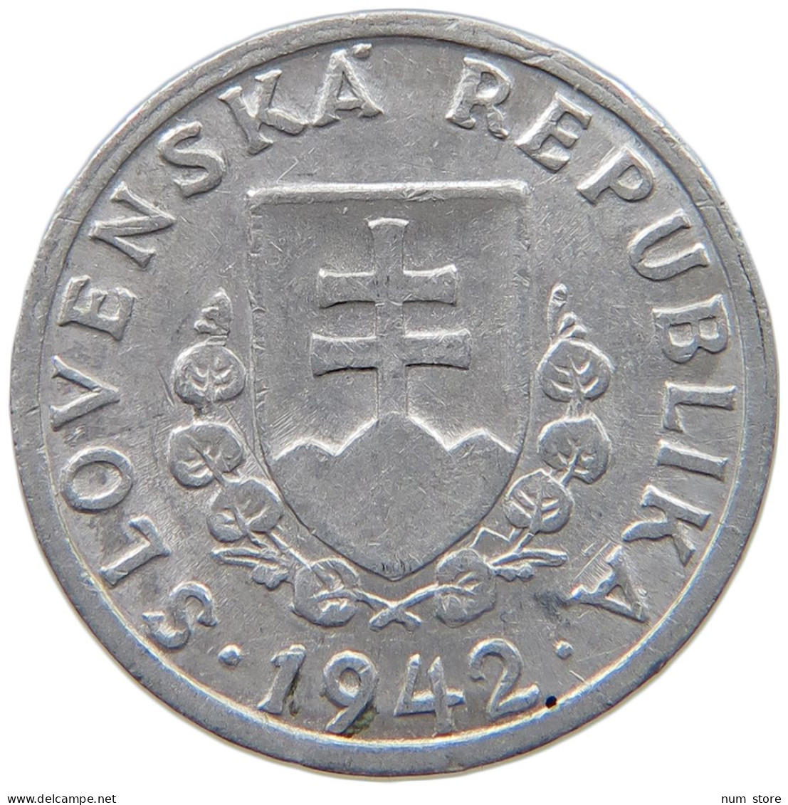 SLOVAKIA 20 HALIEROV 1942  #c019 0491 - Slovaquie