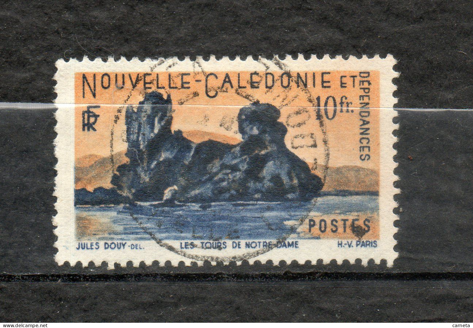 Nlle CALEDONIE N° 274   OBLITERE COTE 1.75€   PAYSAGE - Oblitérés