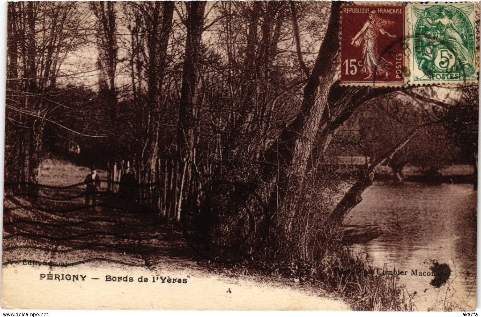 CPA Perigny La Riviere, Pres Du Moulin FRANCE (1370429) - Perigny