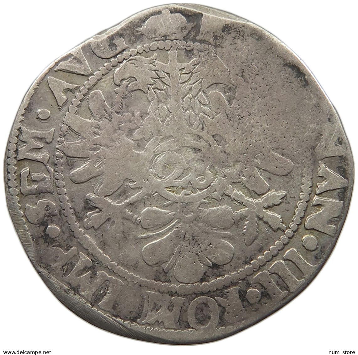 NETHERLANDS EMDEN 28 STUIVER   #t007 0259 - Monnaies Provinciales