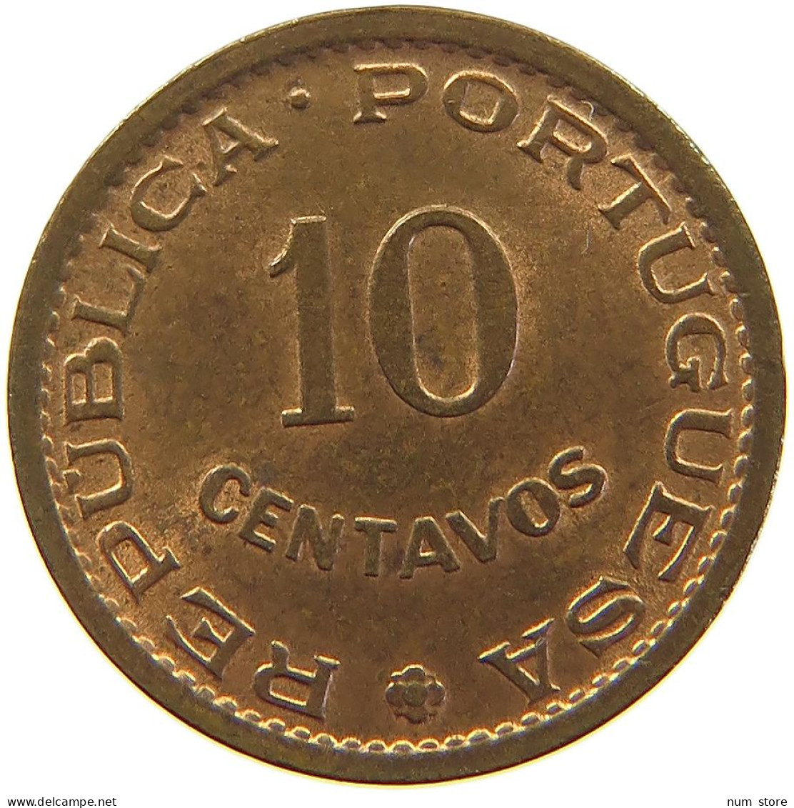 MOZAMBIQUE 10 CENTAVOS 1960  #s024 0183 - Mozambique