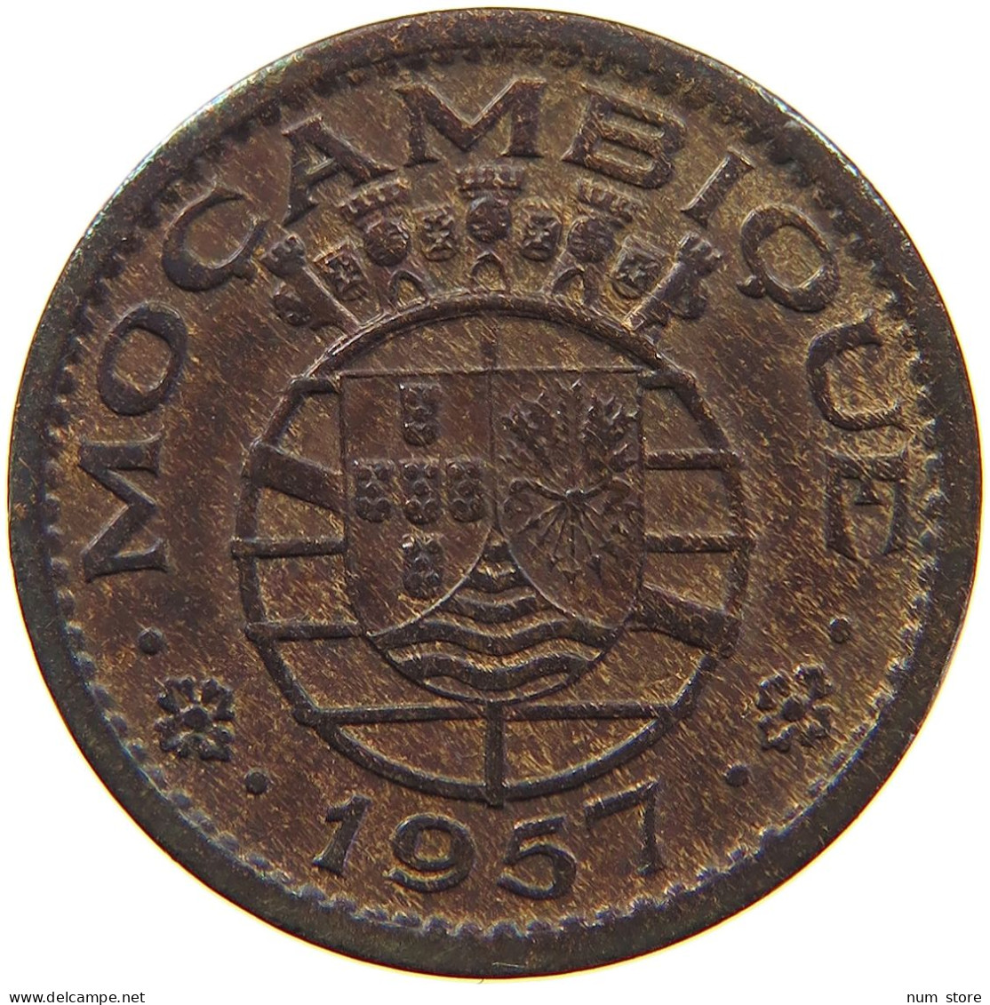 MOZAMBIQUE 50 CENTAVOS 1957  #s029 0223 - Mozambique