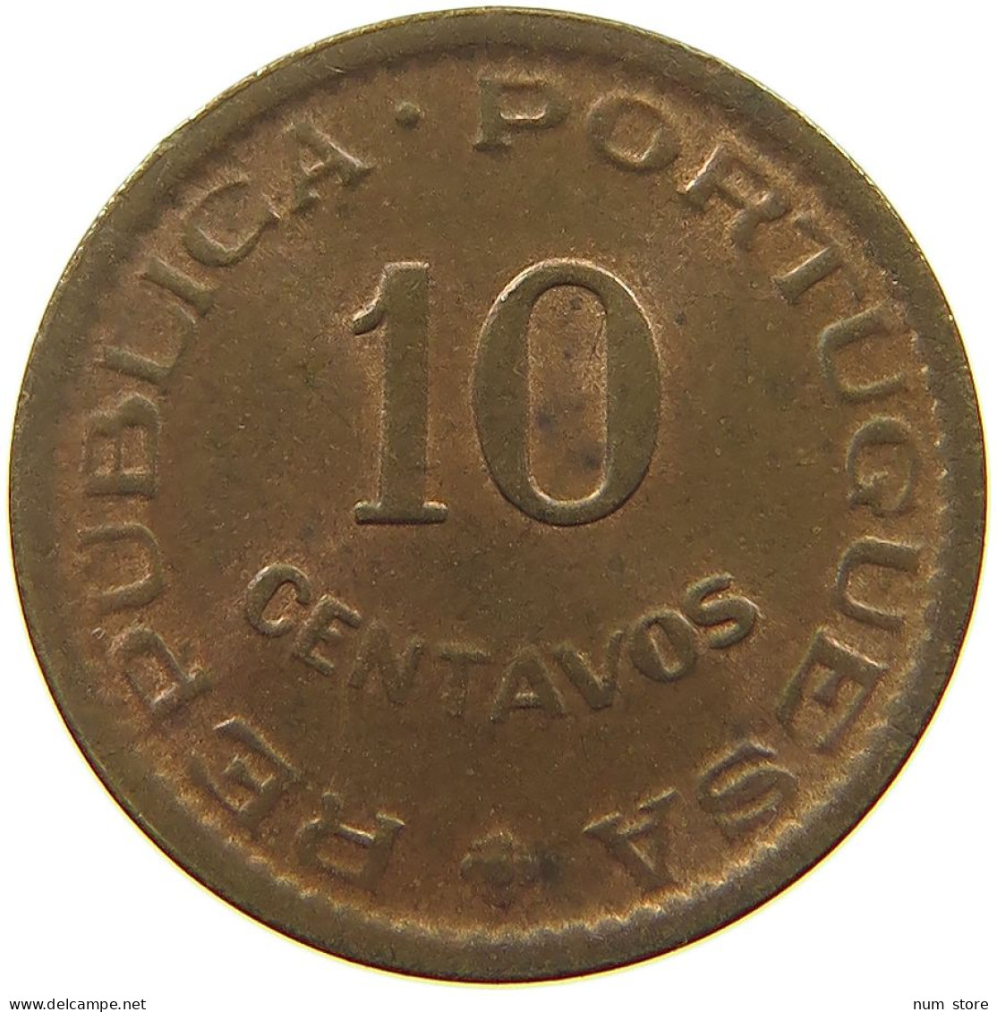 MOZAMBIQUE 10 CENTAVOS 1960  #a094 0171 - Mosambik