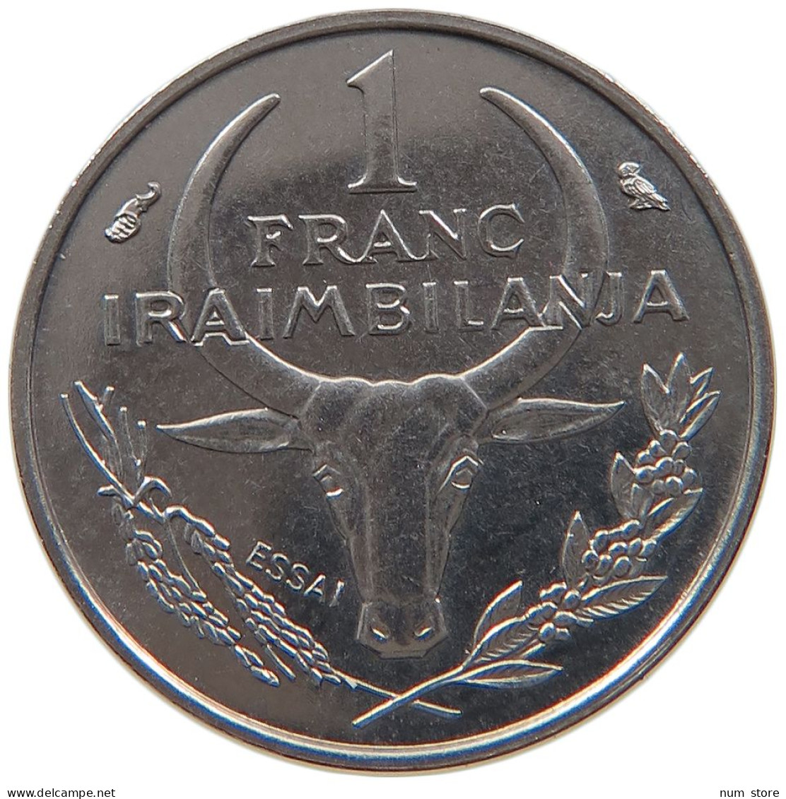 MADAGASCAR FRANC 1965 ESSAI  #alb065 0009 - Madagaskar