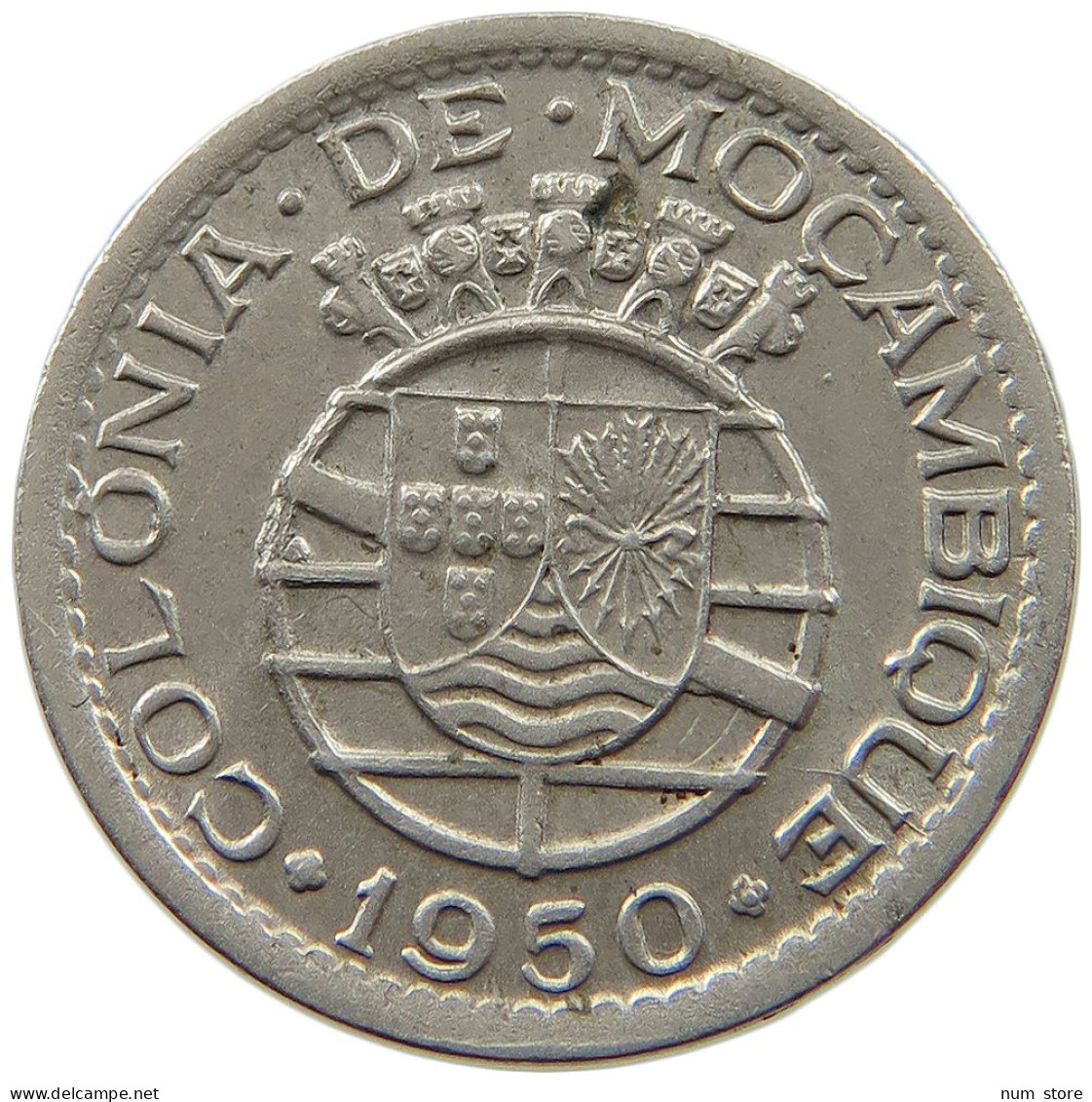 MOZAMBIQUE 50 CENTAVOS 1950  #t059 0473 - Mosambik