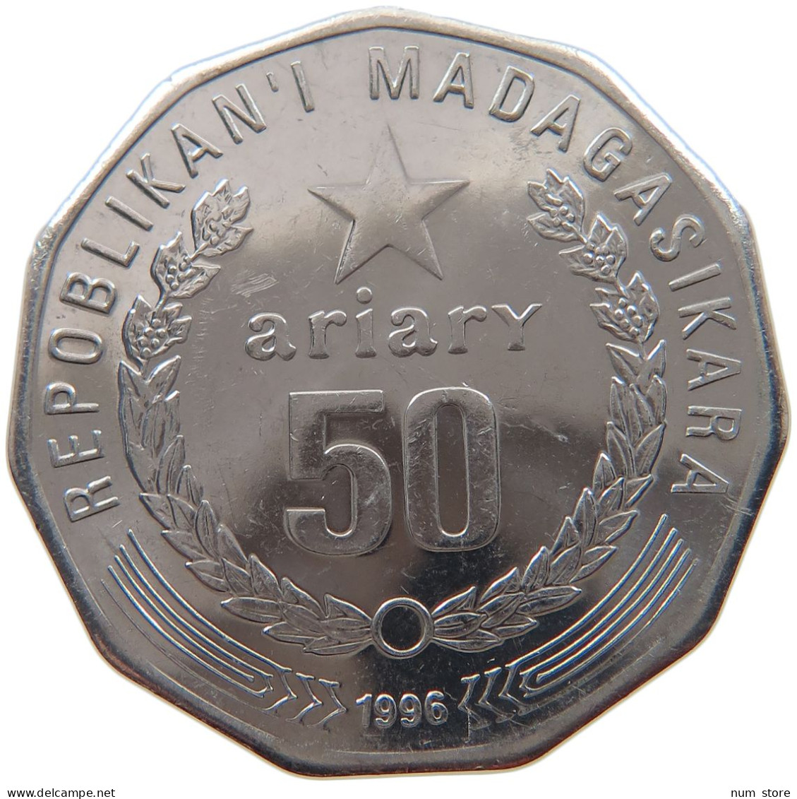 MADAGASCAR 50 ARIARY 1996  #s026 0033 - Madagaskar