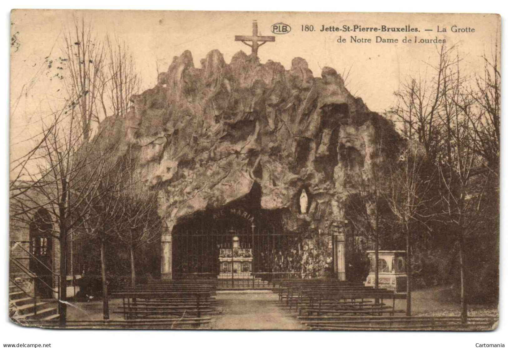 Jette-St-Pierre Bruxelles - La Gritte De Notre Dame De Lourdes - Jette