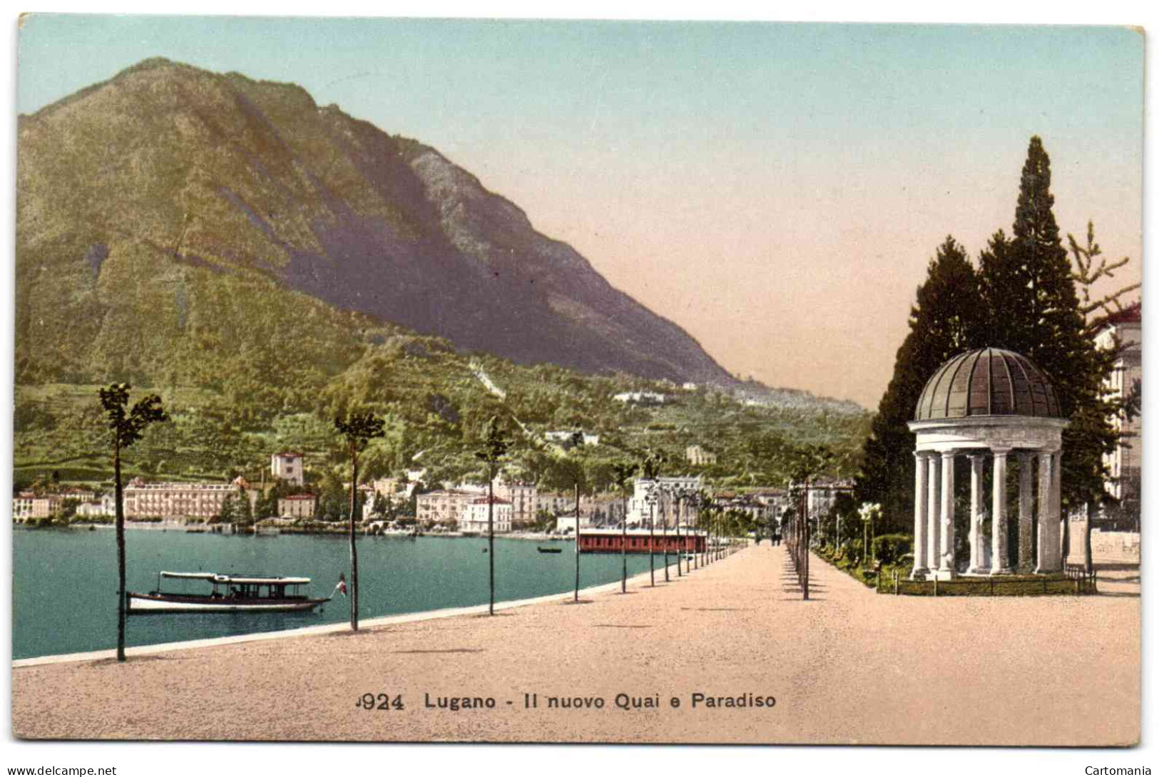 Lugano - Il Nuovo Quai E Paradiso - Paradiso
