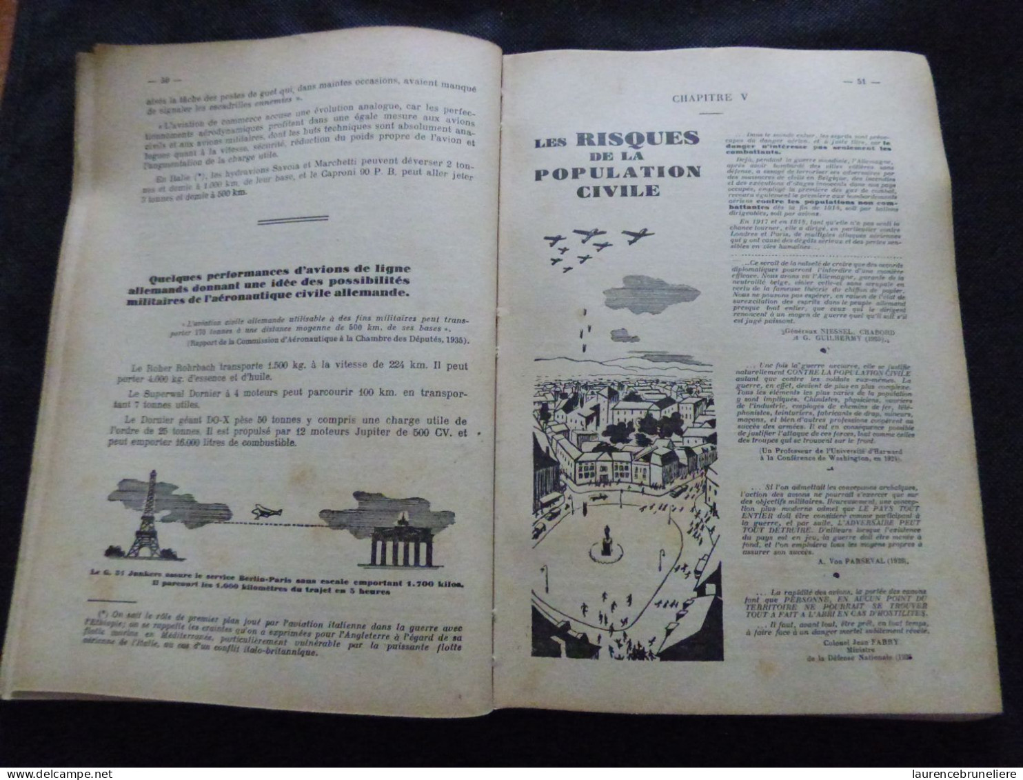 FACE AU PERIL CHIMIQUE - LA SECURITE CHEZ VOUS SANS MASQUE SANS ABRI - 1936 - PAUL BRUERE ET GEORGES VOULOIR