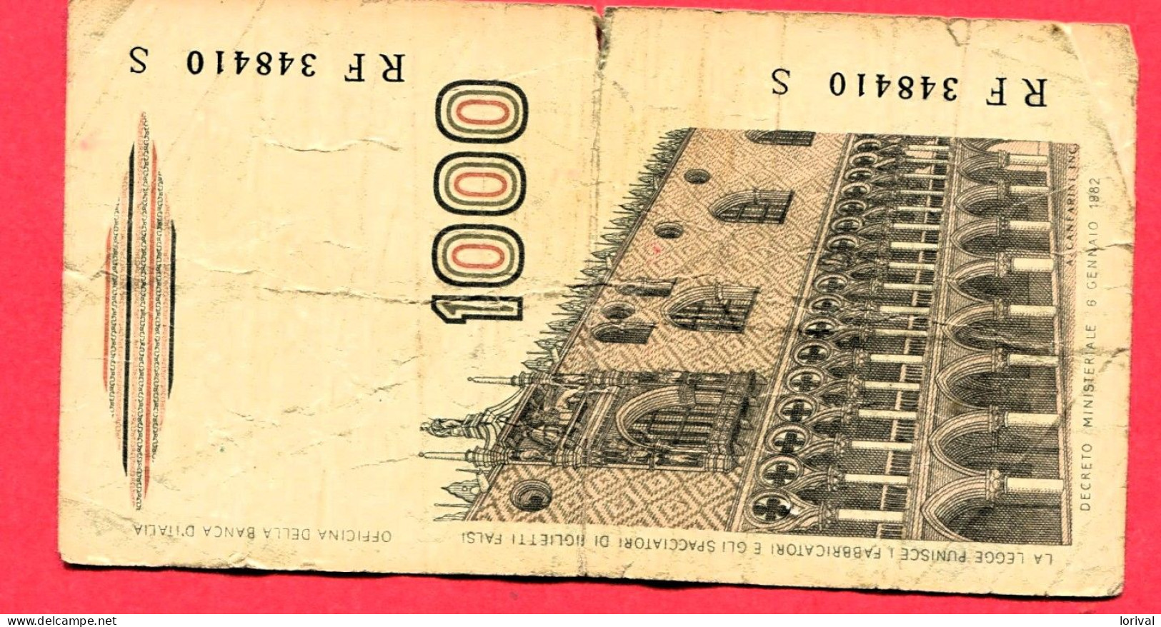 Tb 2 Euros - 1.000 Lire