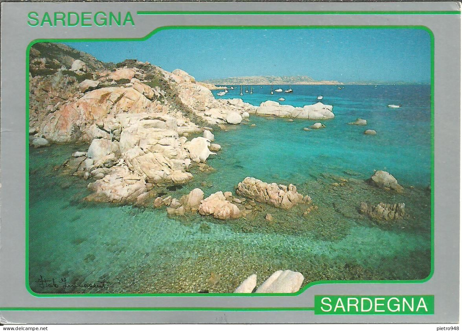 La Maddalena, Isola Di Spargi (Olbia) Scorcio Panoramico, Panoramic View, Vue Panoramique - Olbia