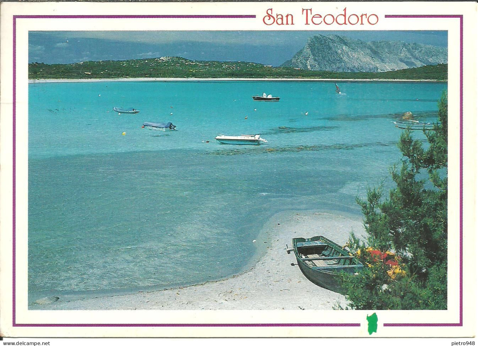 San Teodoro (Olbia) Spiaggia Lu Impostu, Panorama, View, Vue, Ansicht - Olbia