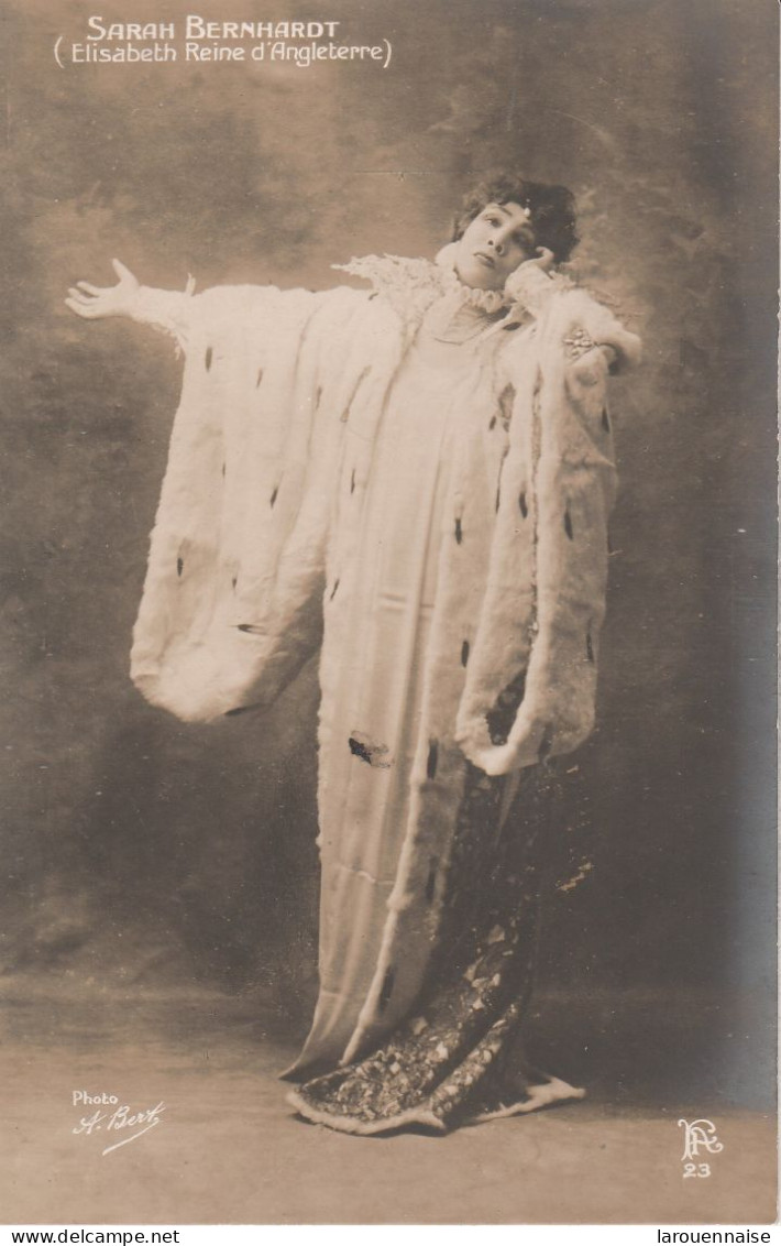 Sarah Bernhardt (Elisabeth Reine D' Angleterre) - Théâtre