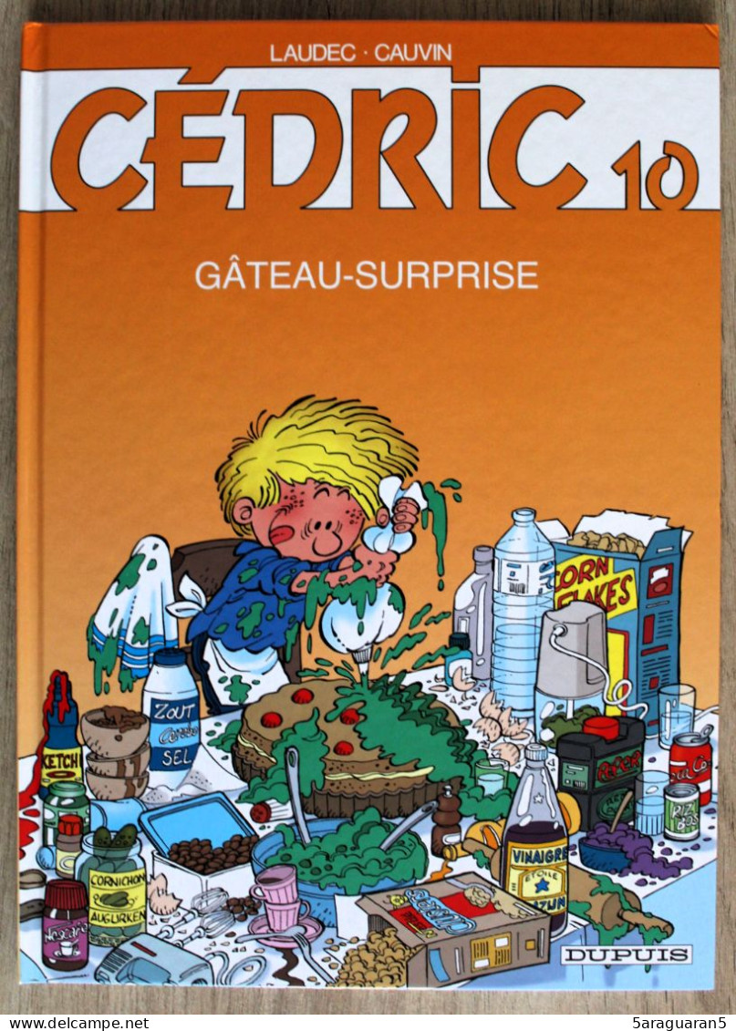 BD CEDRIC - 10 - Gâteau Surprise - Rééd. 2006 - Cédric