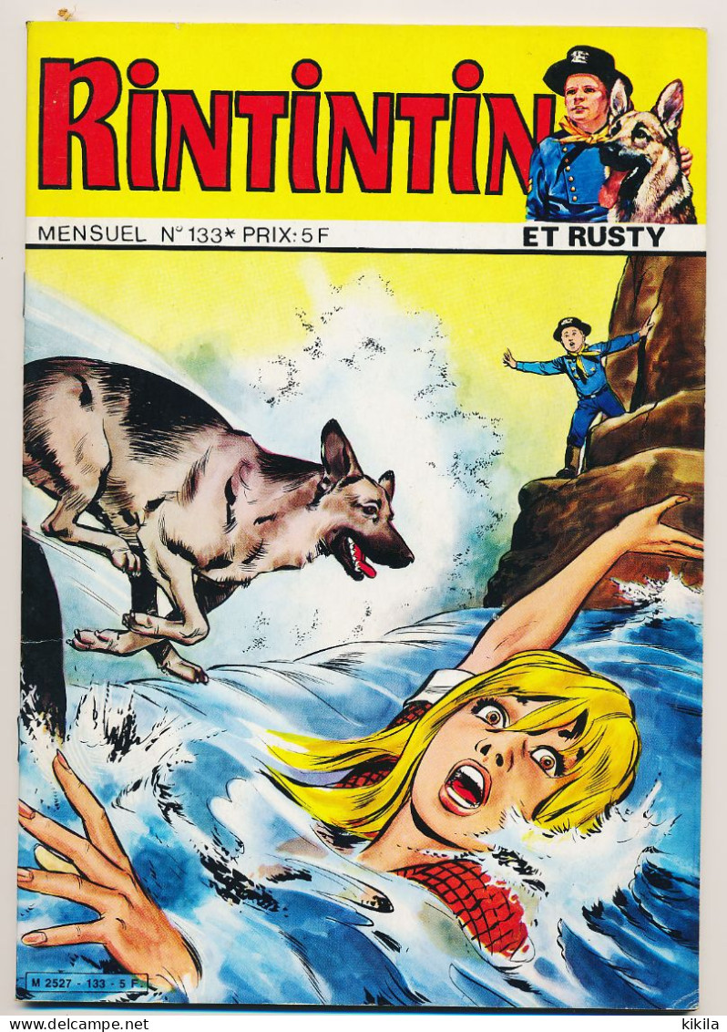 Bande Dessinée RINTINTIN Et Rusty Mensuel N° 133 1981 Poldinet  Aigle Noir  Arbres De Nos Forêts Le Frêne - Rintintin