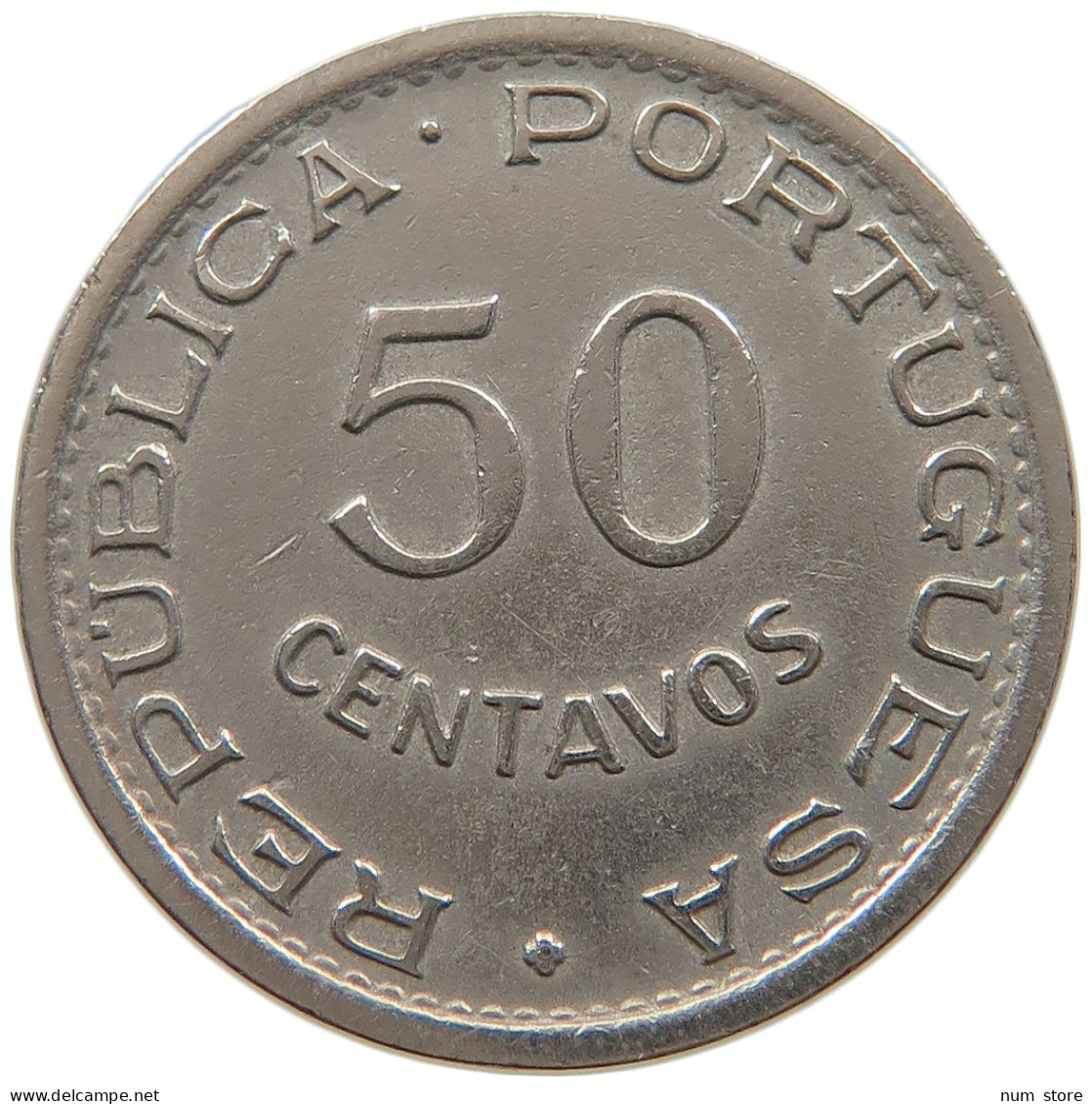 ANGOLA 50 CENTAVOS 1950  #a080 0213 - Angola