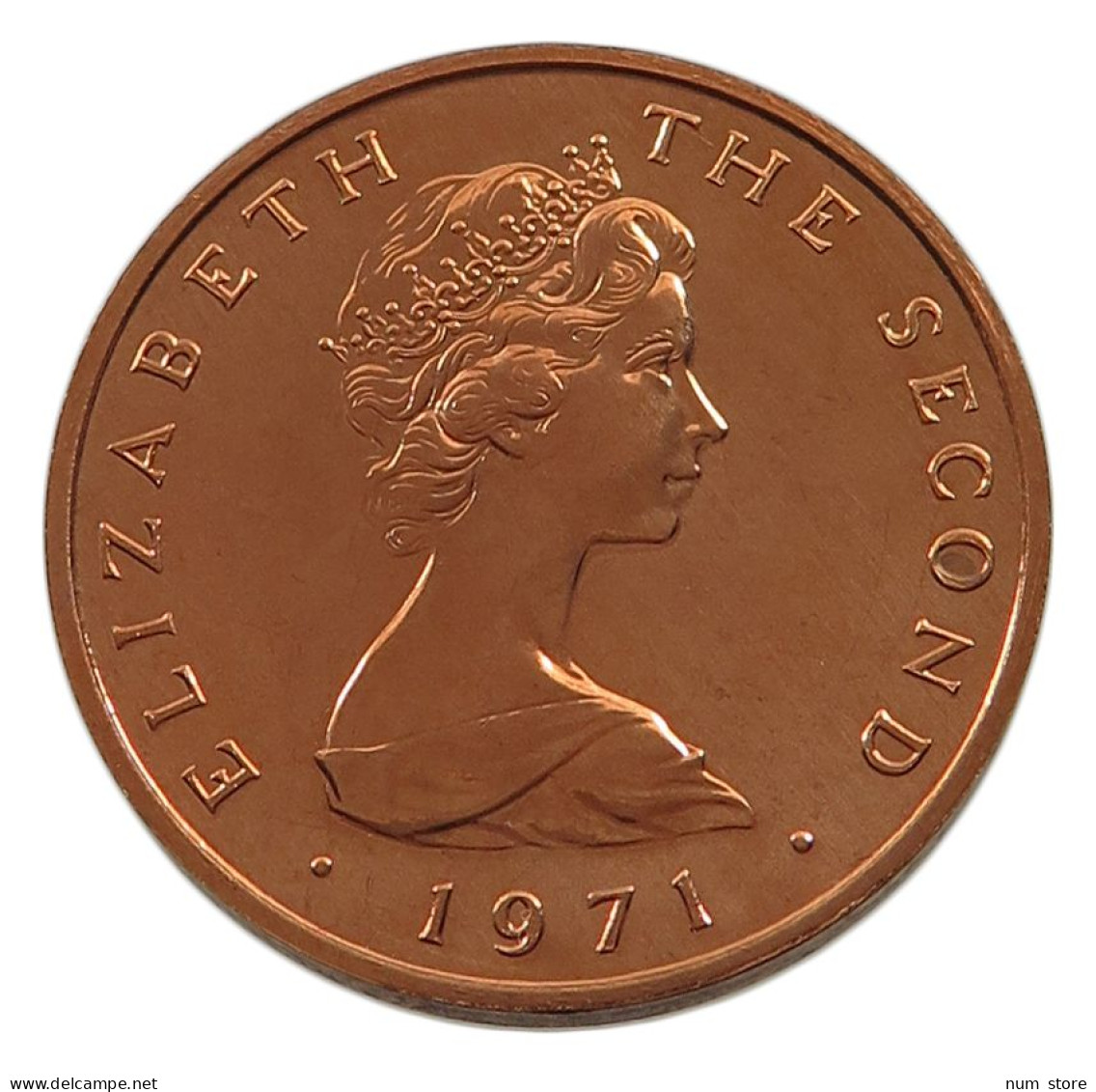 ISLE OF MAN 2 PENCE 1971  #alb035 0559 - Isle Of Man