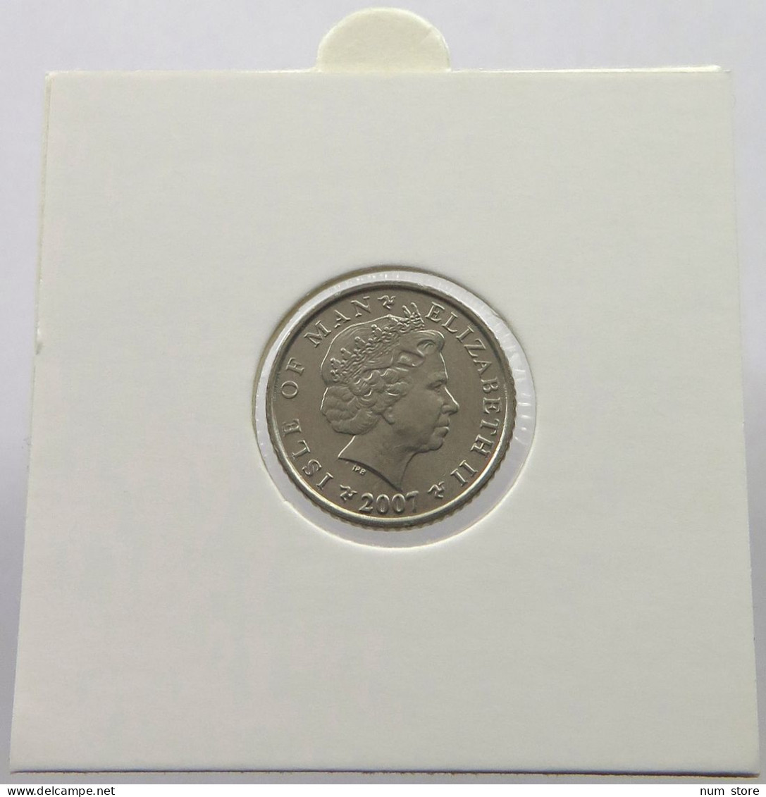 ISLE OF MAN 5 PENCE 2007 Elizabeth II. (1952-2022) #alb028 0327 - Isle Of Man