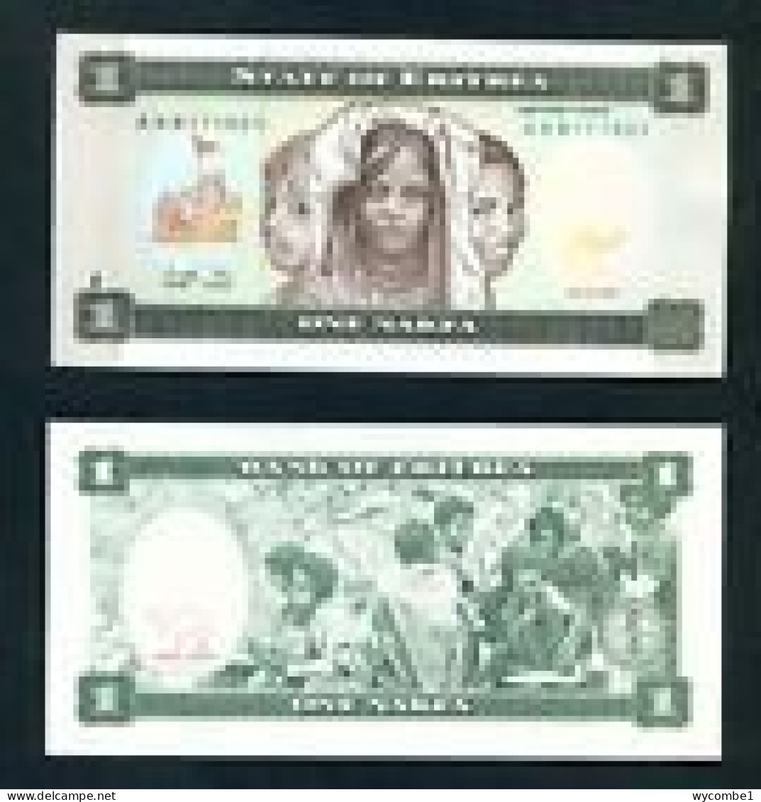 ERITREA  -  1997 1 Nafka UNC  Banknote - Eritrea