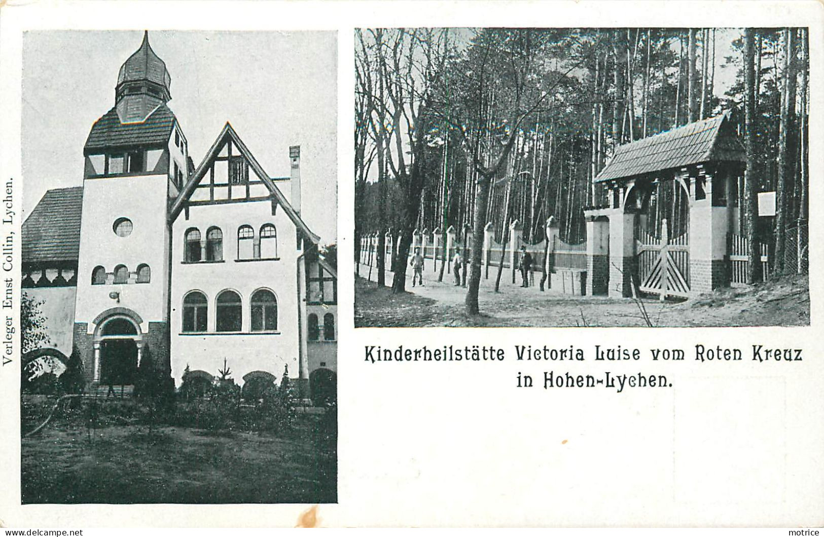 HOHEN-LYEHEN - Kinderheilstätte Victoria Luise Von Roten Kreuz. - Lychen