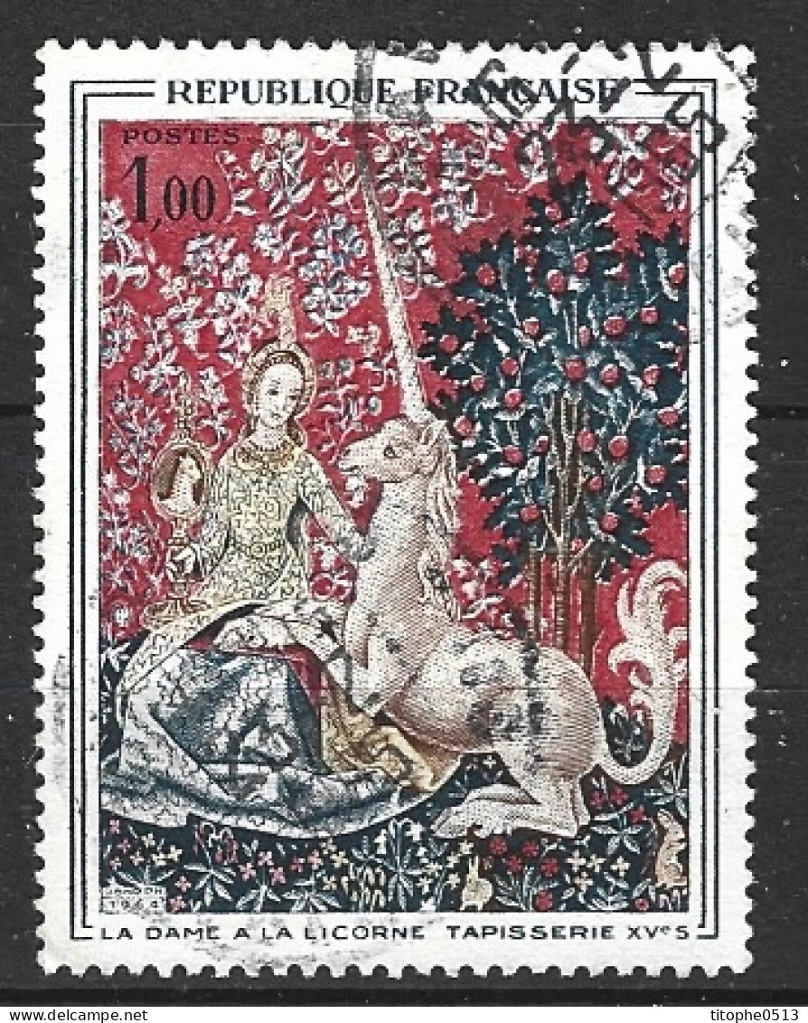 FRANCE. N°1425 Oblitéré De 1964. Licorne. - Mitología