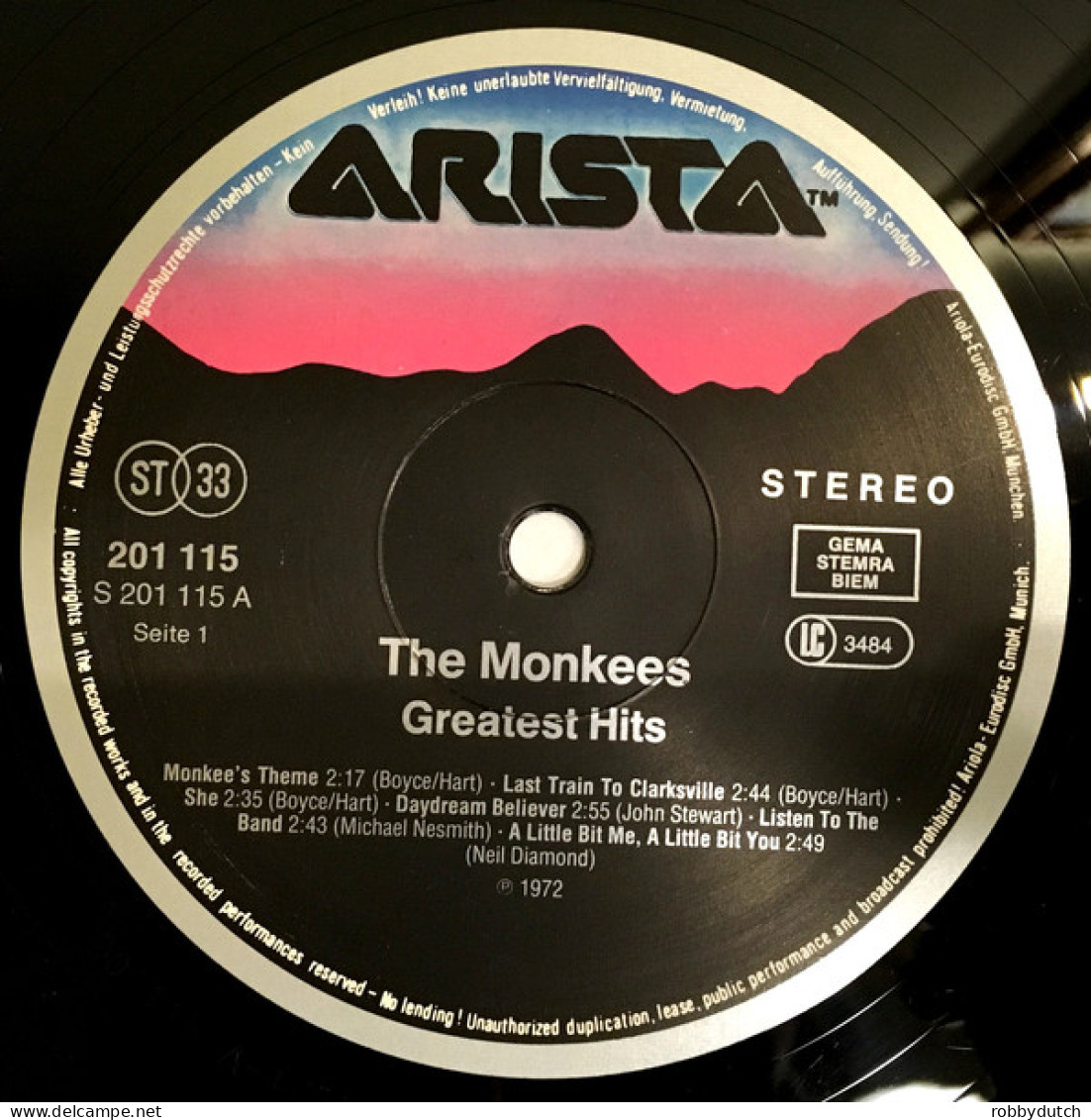 * LP *  THE MONKEES - GREATEST HITS (Europe 1972 EX!!)