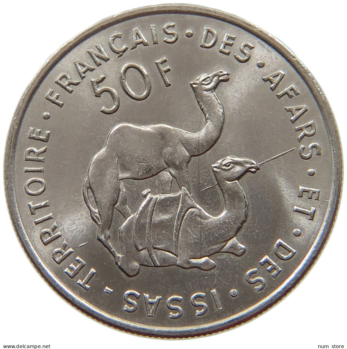 AFARS ISSAS 50 FRANCS 1975  #s070 0329 - Djibouti (Territory Of The Afars And The Issas)