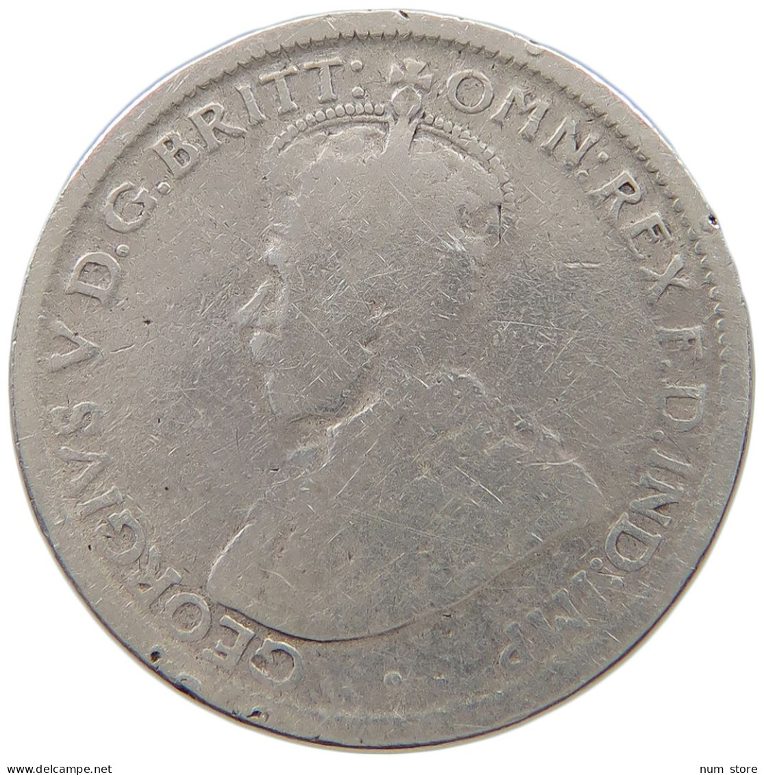 AUSTRALIA SIXPENCE 1924 George V. (1910-1936) #a045 0773 - Sixpence