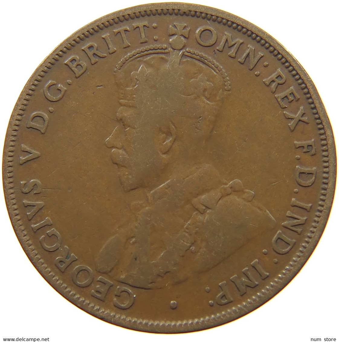 AUSTRALIA PENNY 1916 George V. (1910-1936) #c003 0181 - Penny