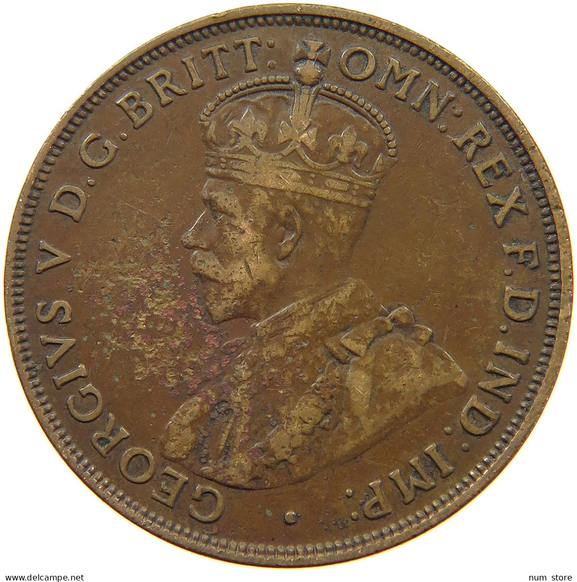 AUSTRALIA PENNY 1916 George V. (1910-1936) #a007 0287 - Penny