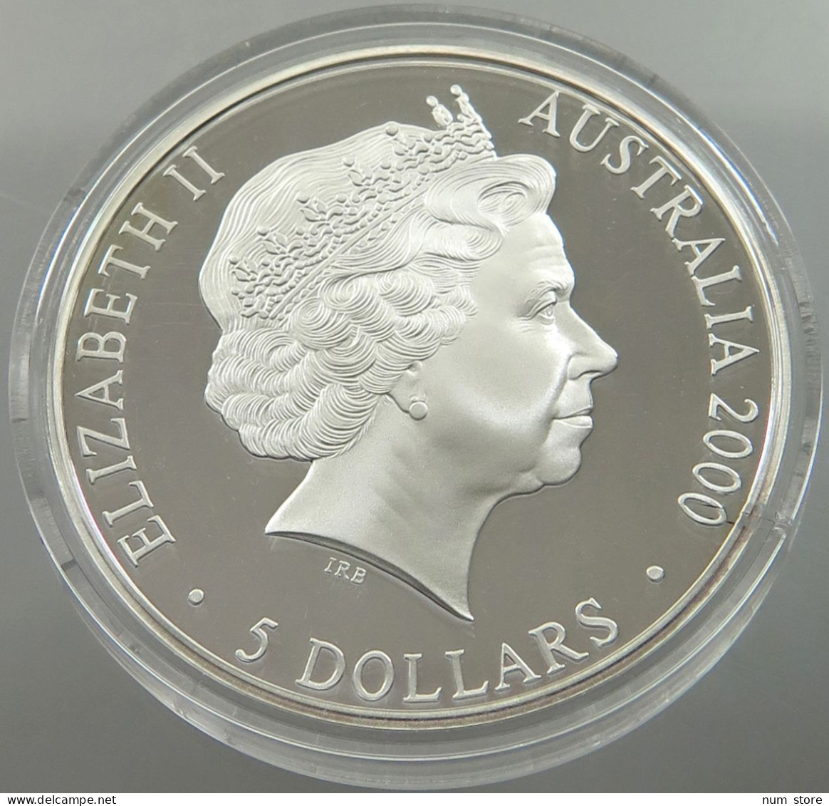 AUSTRALIA 5 DOLLARS 2000 Elizabeth II. (1952-2022) #sm04 0155 - 5 Dollars