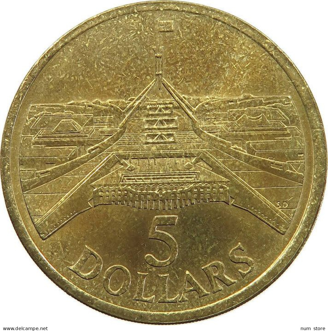 AUSTRALIA 5 DOLLARS 1988 Elisabeth II. (1952-) #c032 0857 - 5 Dollars