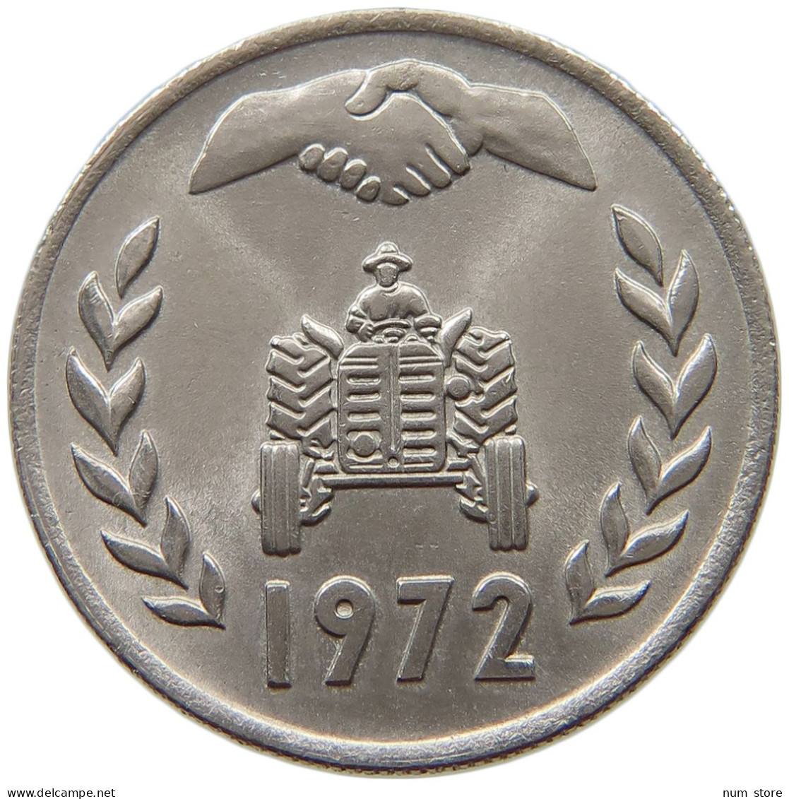 ALGERIA DINAR 1972  #a018 0035 - Algerije